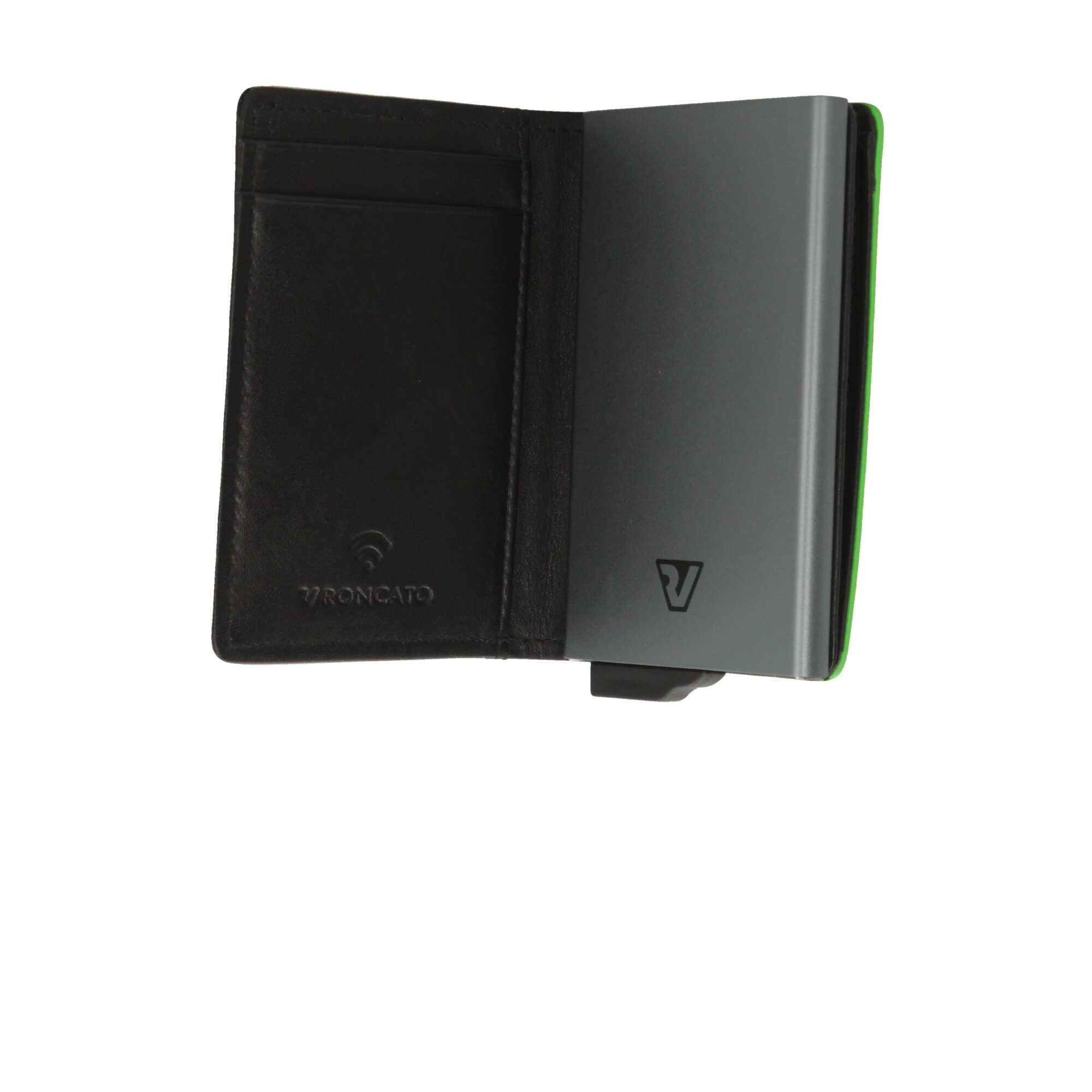 Portacarte di credito in pelle con RFID