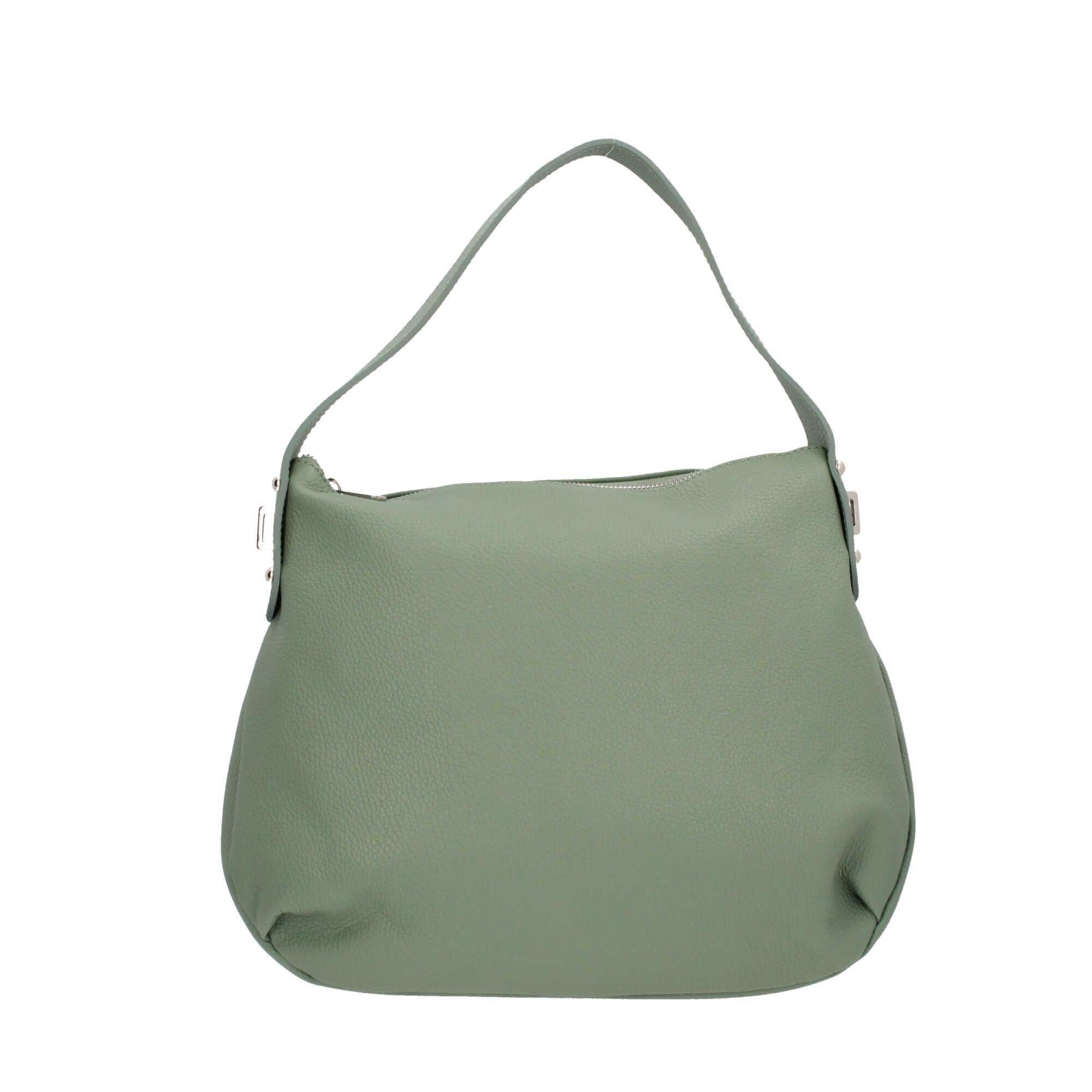 Borsa Shopping in vera pelle Made In Italy