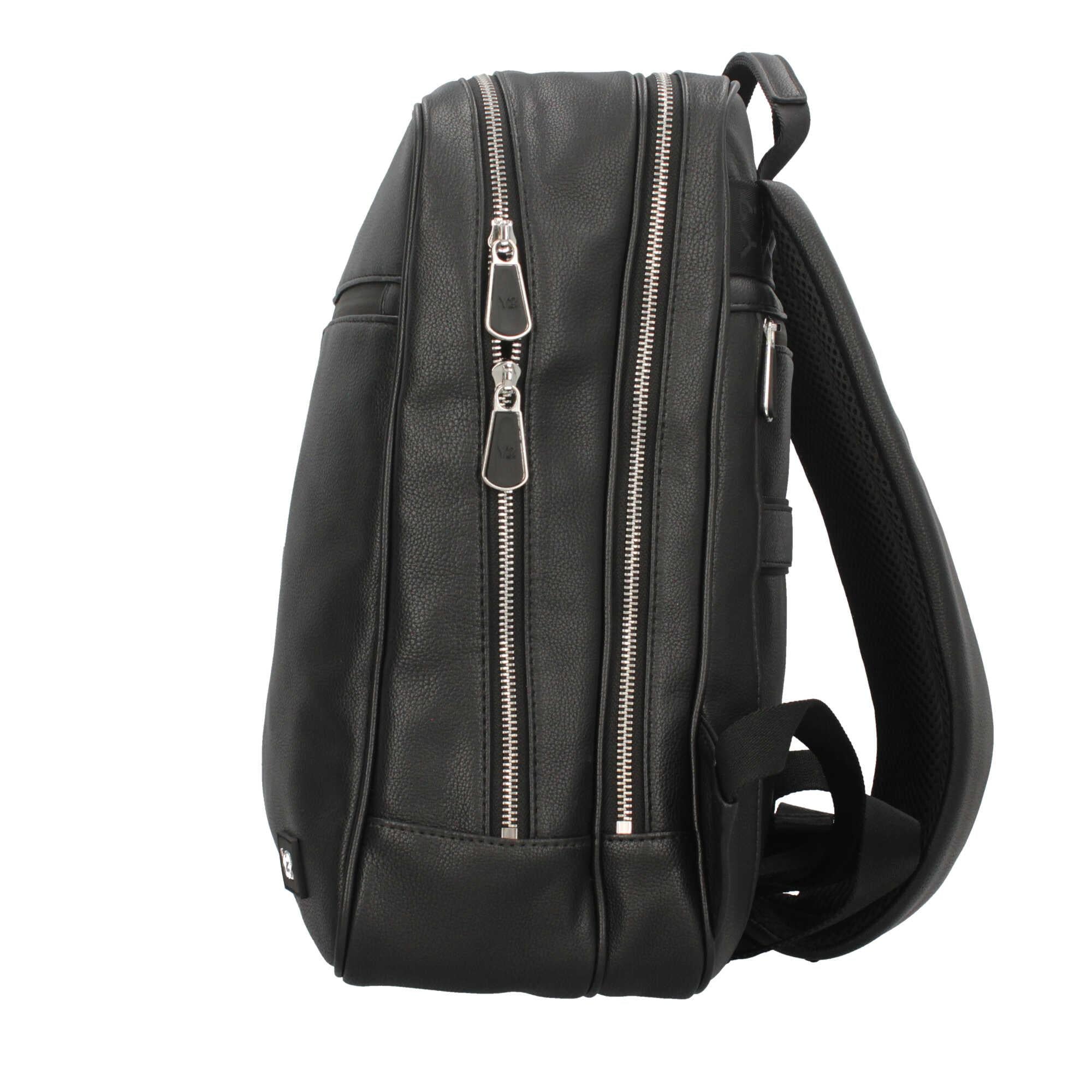 Zaino ynot uomo in ecopelle con tag