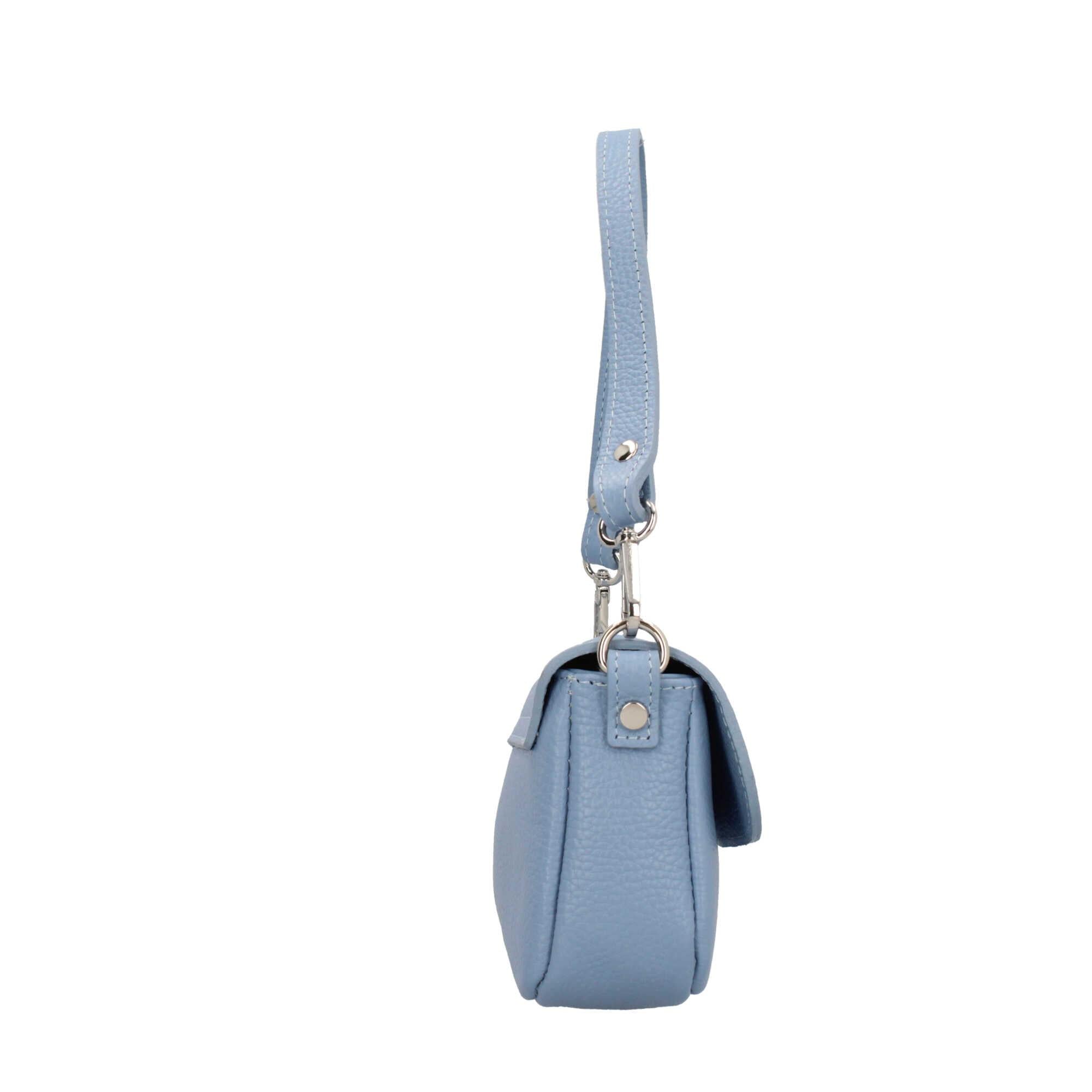Borsa a spalla in vera pelle Made in Italy