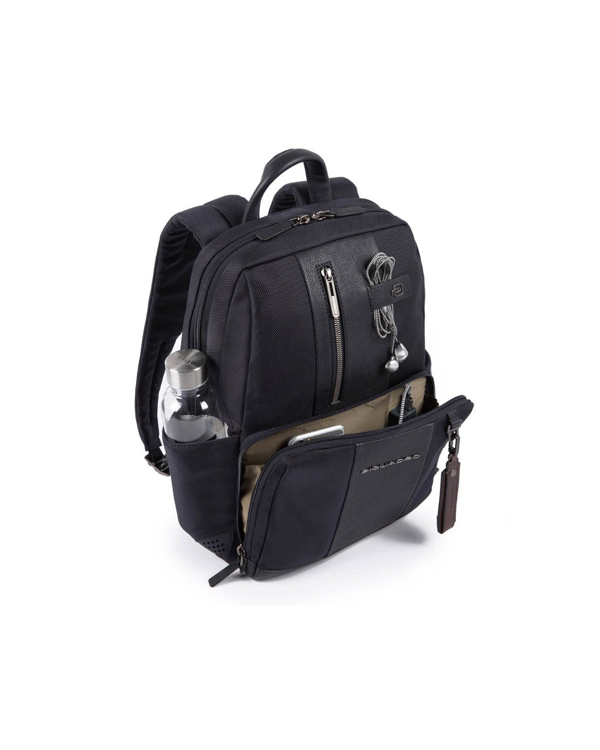 Zaino Piquadro BagMotic Porta PC 14" e iPad con CONNEQU Nero