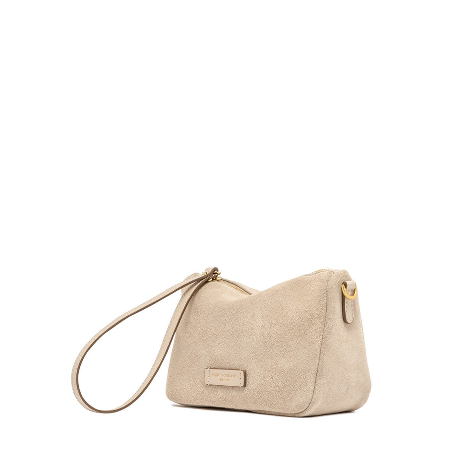 Mini Pochette Gianni Chiarini Nora Pouch in camoscio