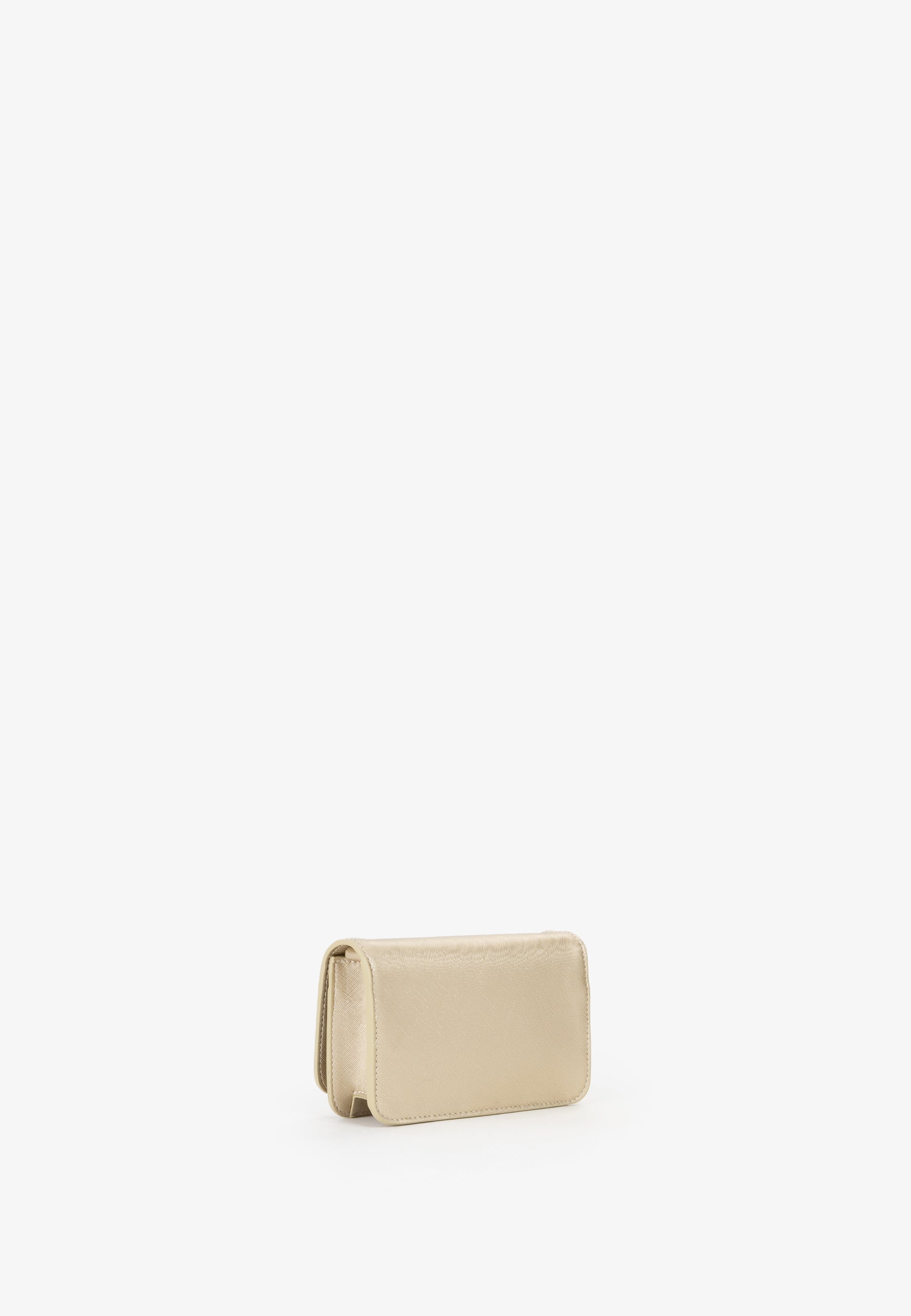 Pochette donna Mario Valentino con patta e logo in rilievo dal design compatto Oro TU | Giò Fashion
