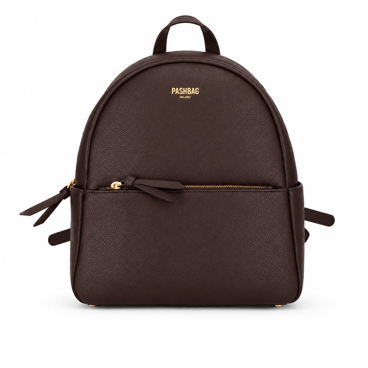 PashBag Zaino Donna Compatto con Tasca Frontale Zip