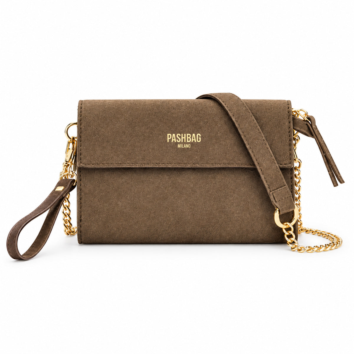PashBag Borsa a Tracolla Compatta con Patta