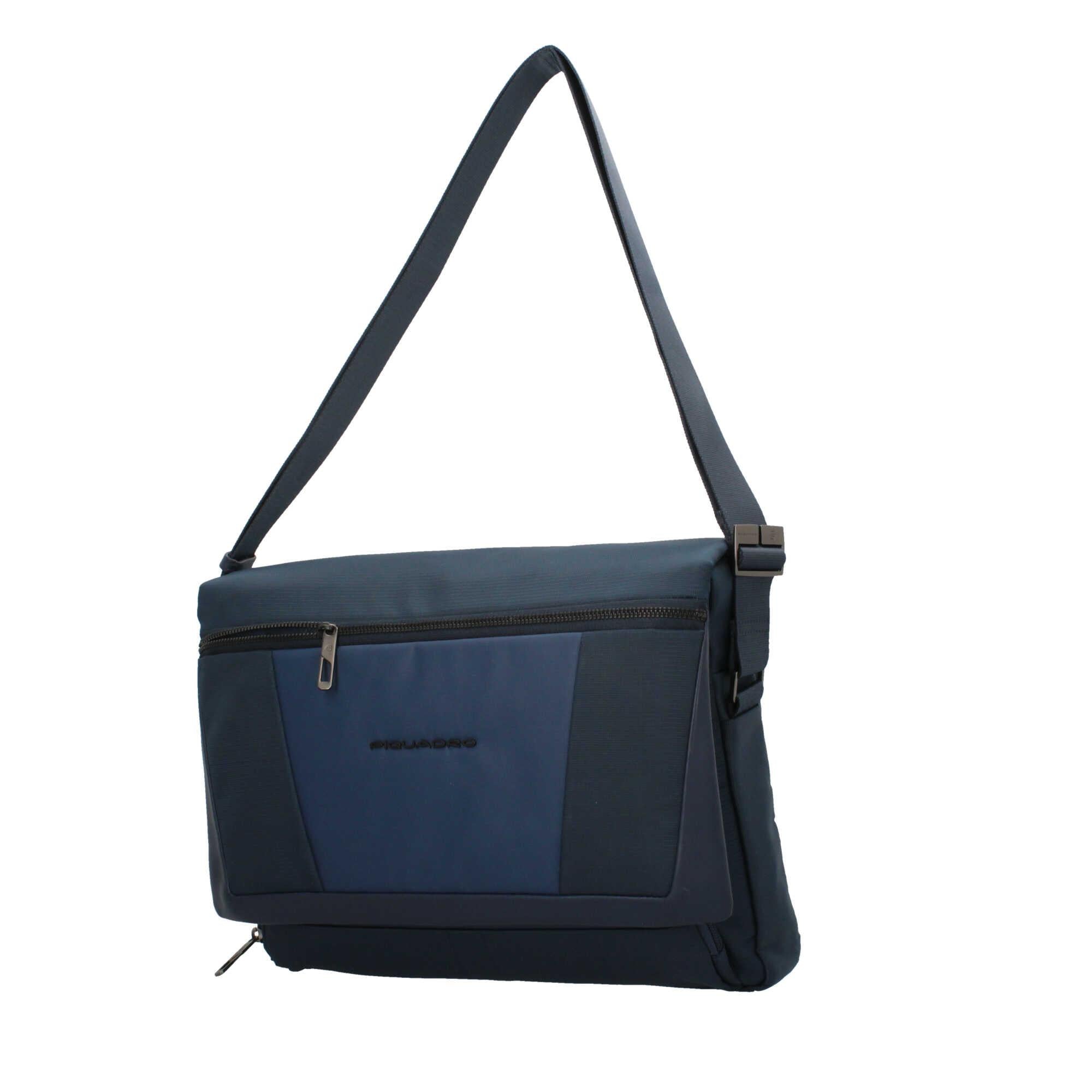 Messenger Piquadro recycled fabric