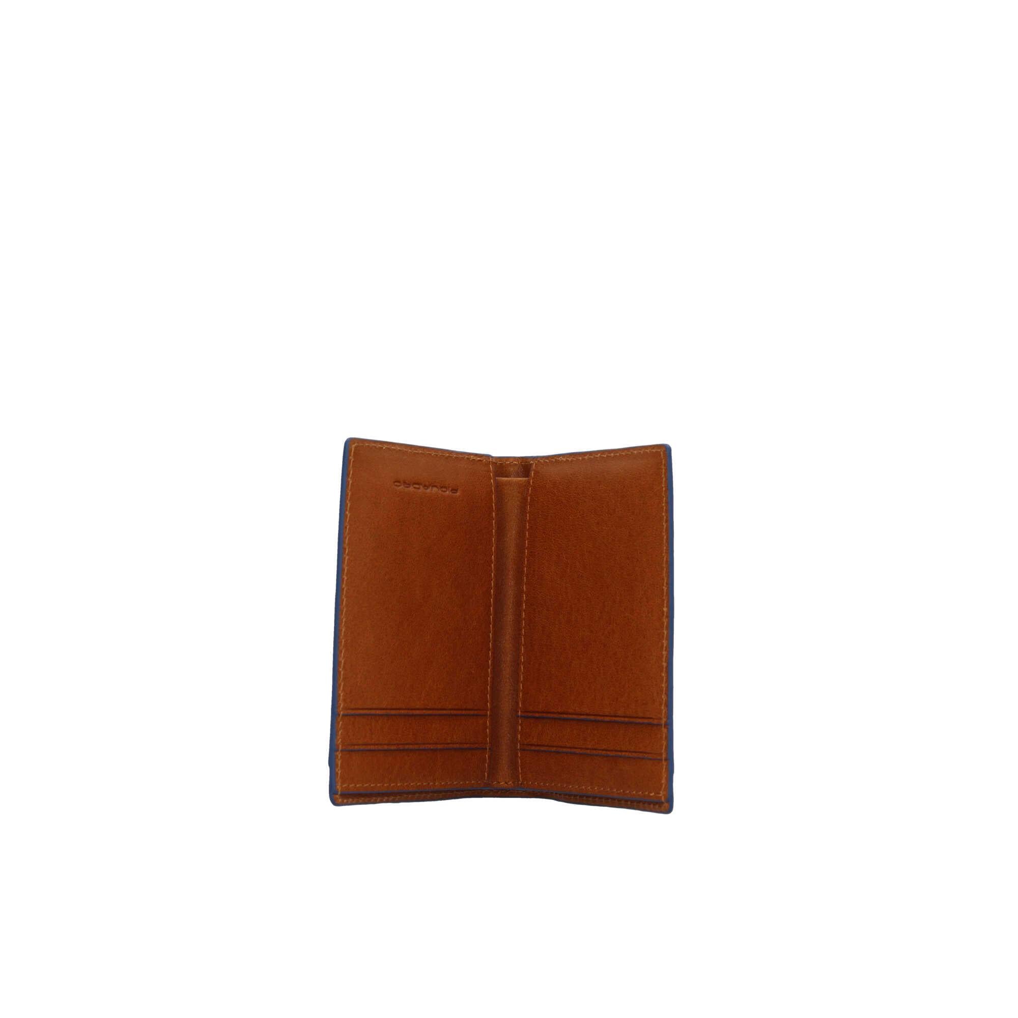 Porta carte di credito in pelle Piquadro