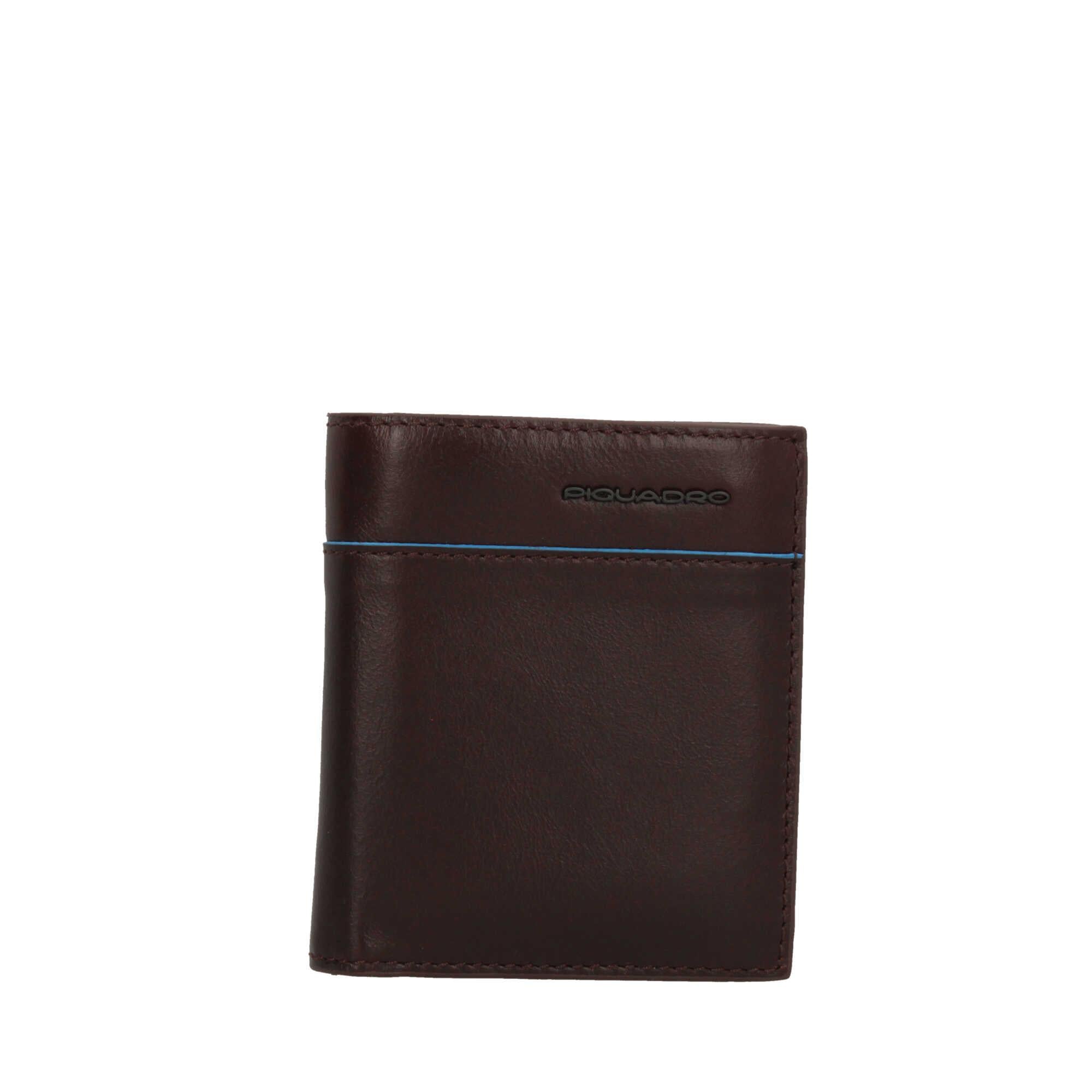 Portafoglio verticale in pelle Piquadro