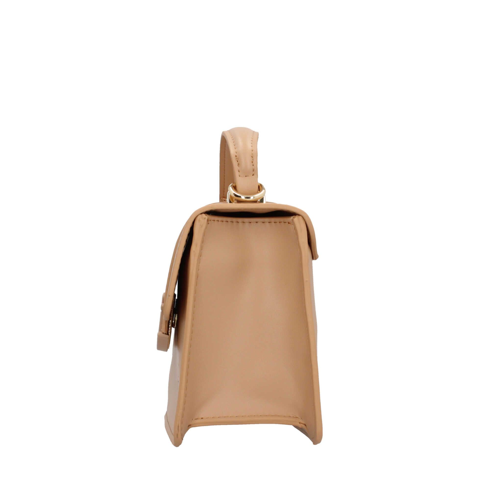 Y Not? Borsa a Mano Elegance in Pelle Sintetica Giallo Limone