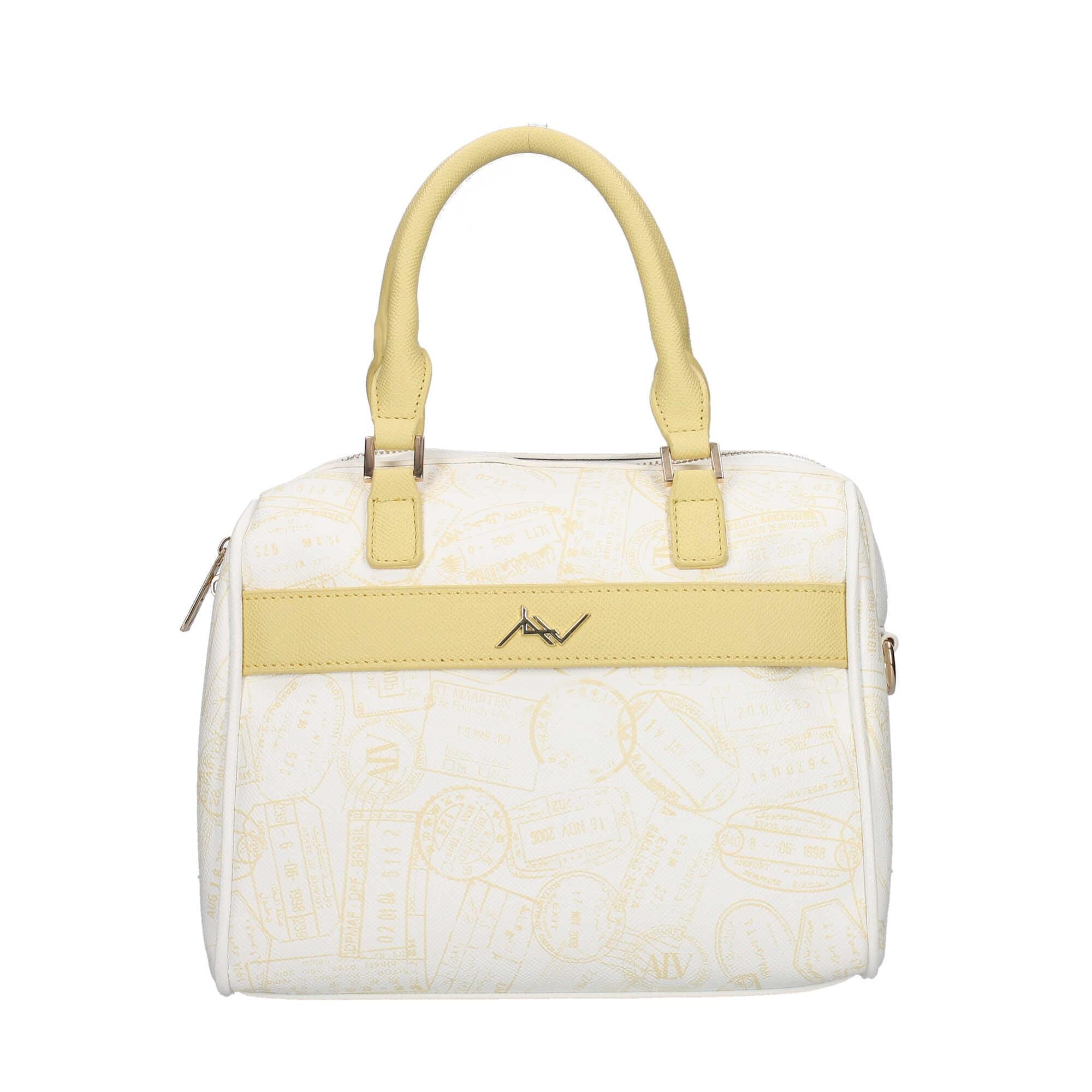 Borsa a mano in pelle con catena