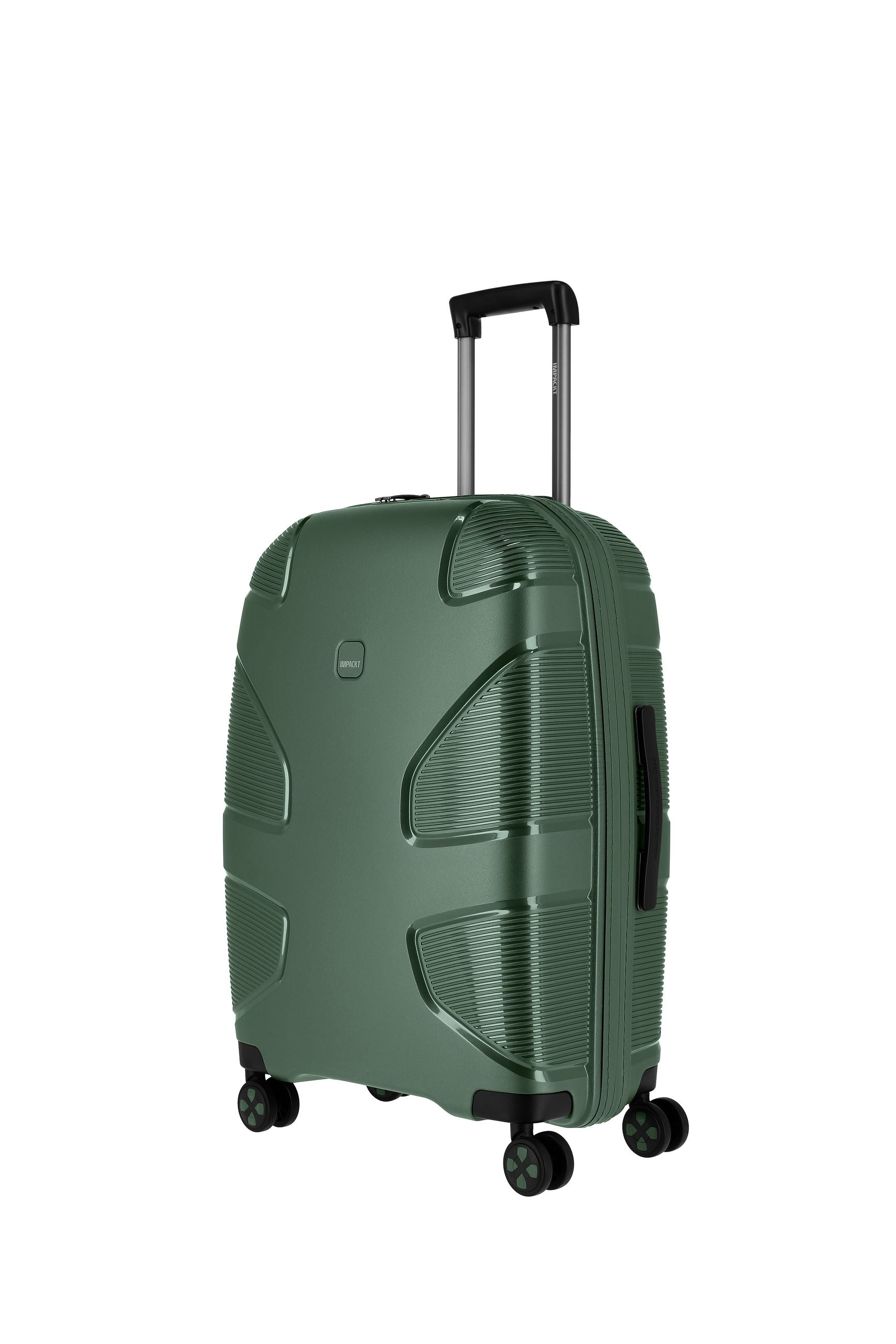 Valigia rigida Travelite Impackt M con chiusura TSA, ruote Click & Roll e capacità 73L