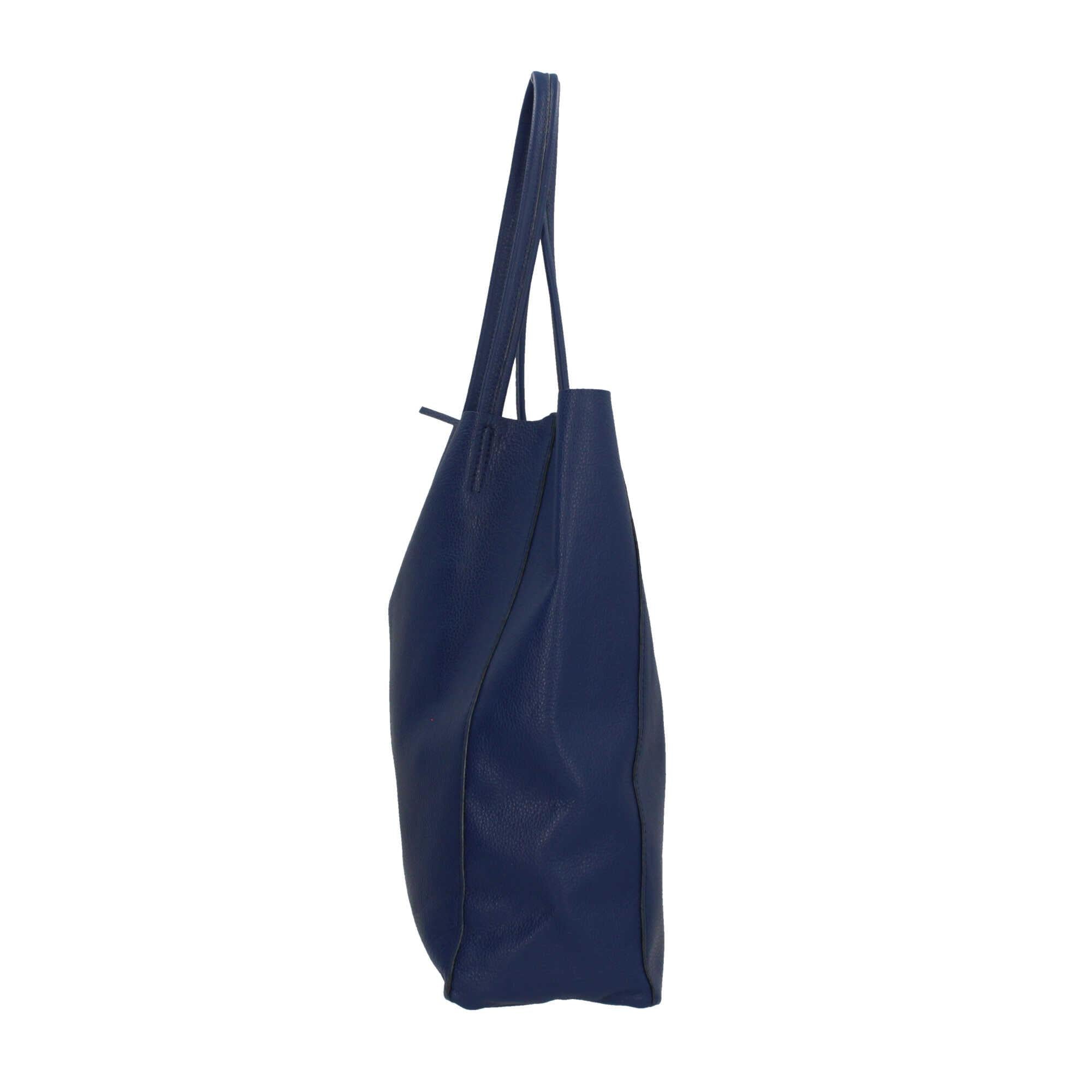 Borse shopping a spalla in vera pelle Made In Italy