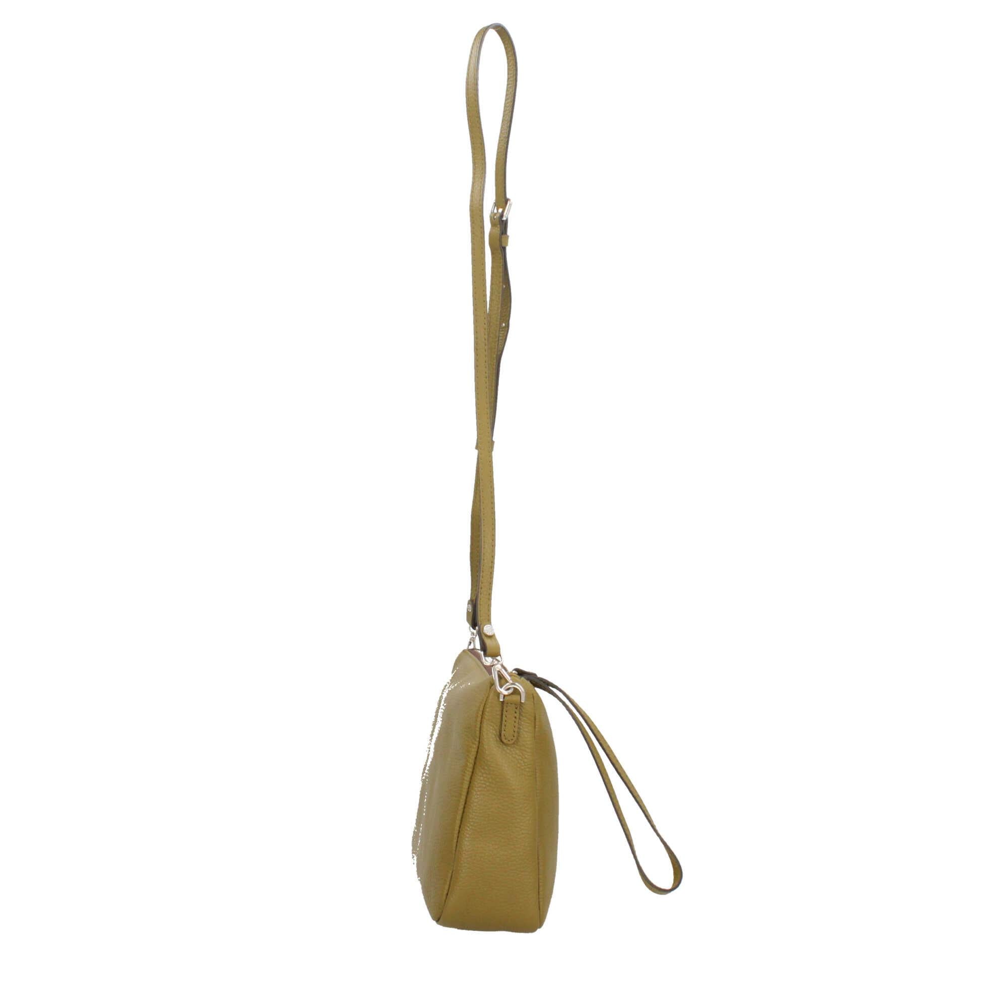 Gianni Chiarini Essential - Borsa a Tracolla Minimalista in Pelle Grana