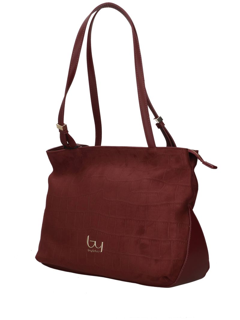 Borsa a Spalla Donna By Byblos in Ecopelle con Logo Metallico