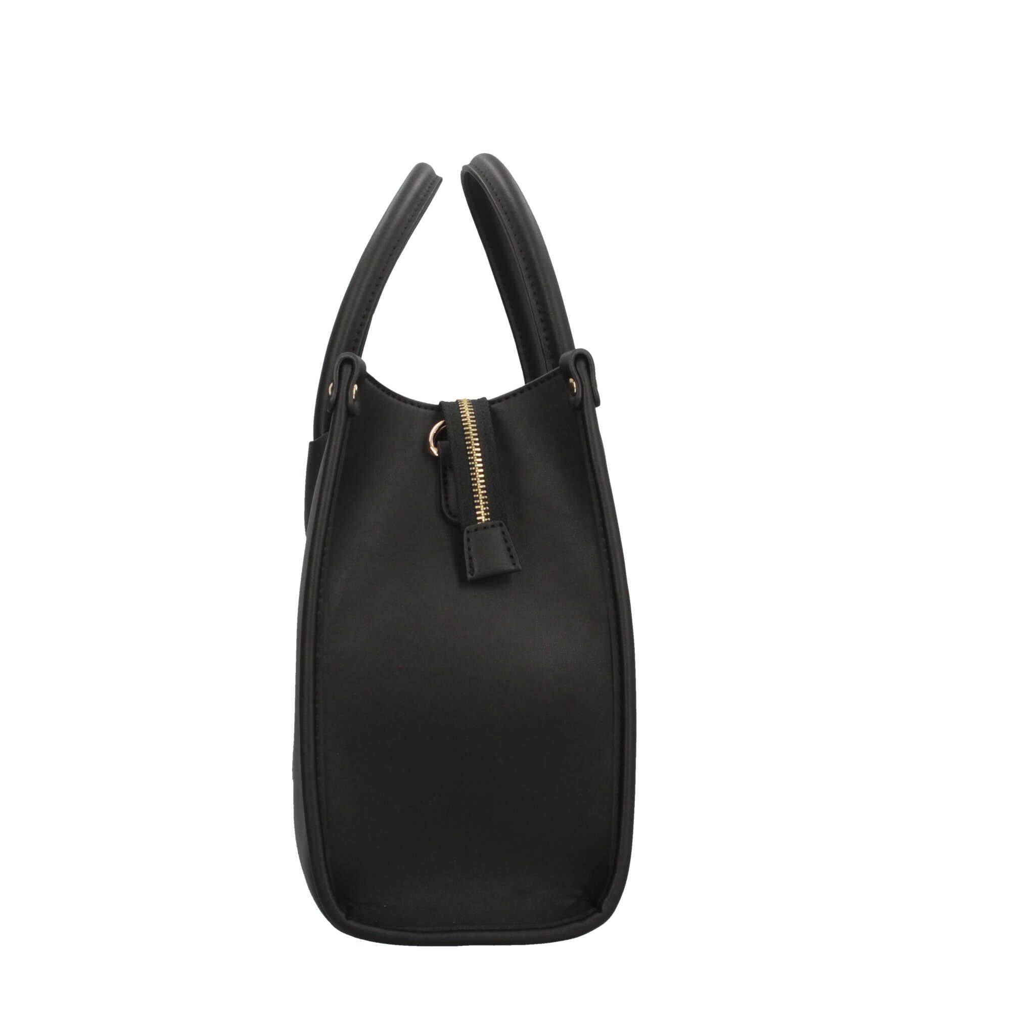 Borsa Shopping Valentino con Tracolla Staccabile e Maxi Logo in Gomma