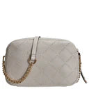 Borsa a tracolla Liu Jo media con motivo rombi Bianco TU | Giò Fashion