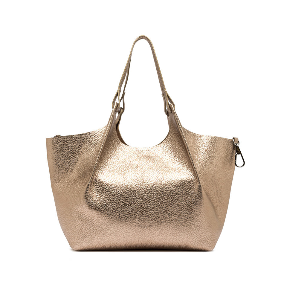 Borsa a Spalla Gianni Chiarini Dua in pelle metallizzata