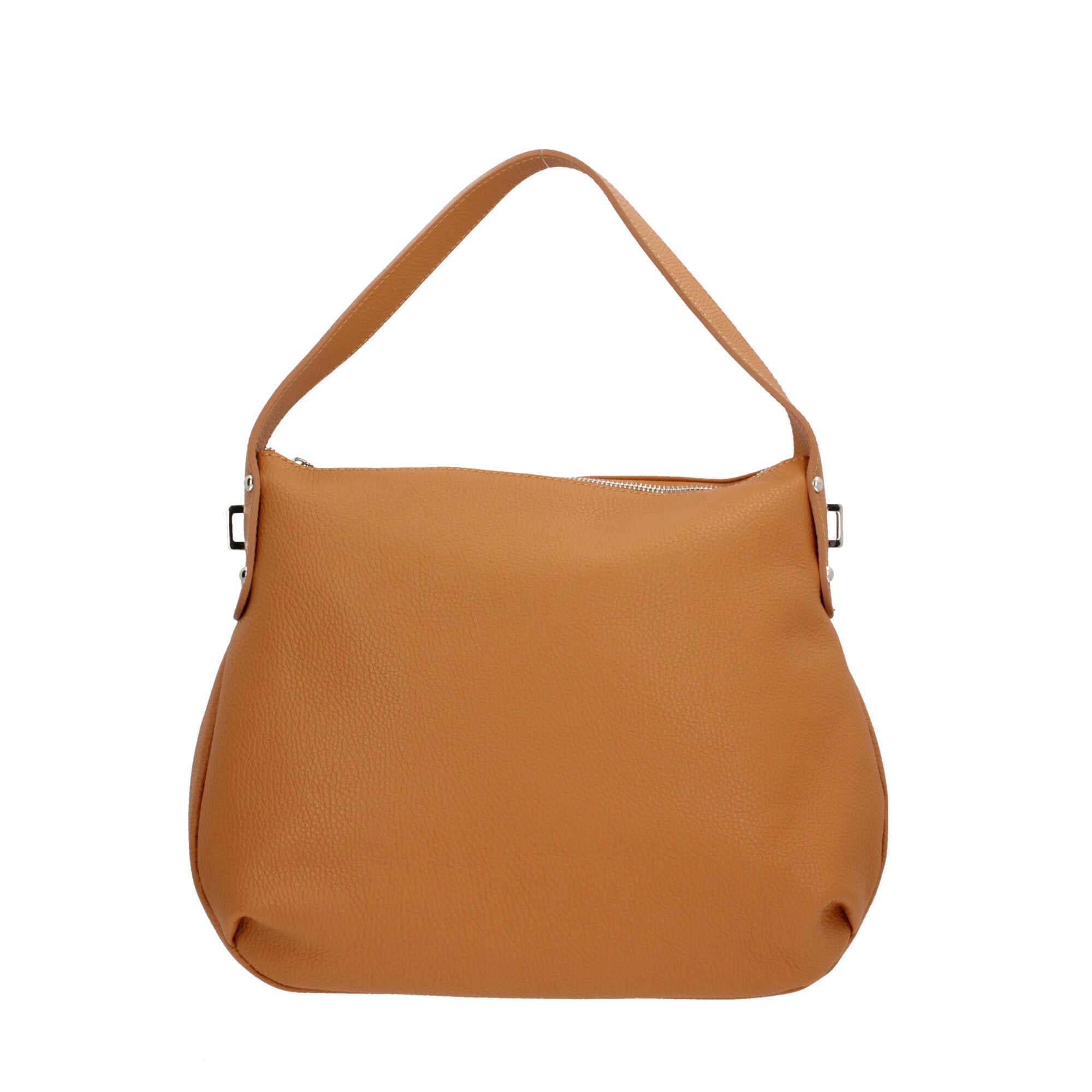 Borsa Shopping in vera pelle Made In Italy