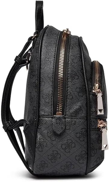 Zaino Guess compatto con logo in rilievo NERO LOGO TU | Giò Fashion