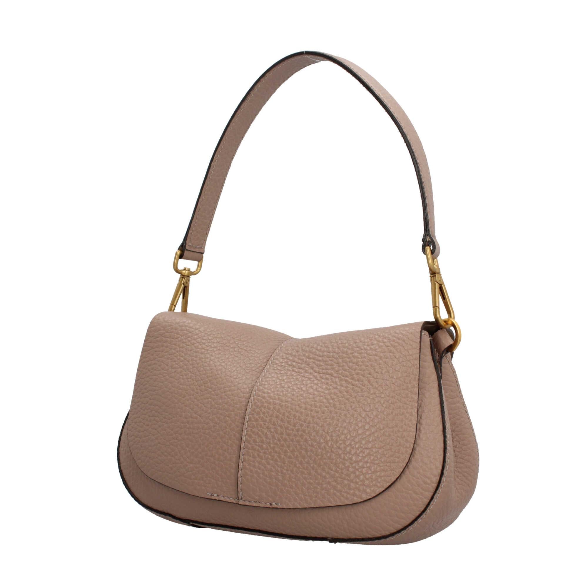 Gianni Chiarini Helena Round Borsa a Tracolla Glamour in Pelle Grana M