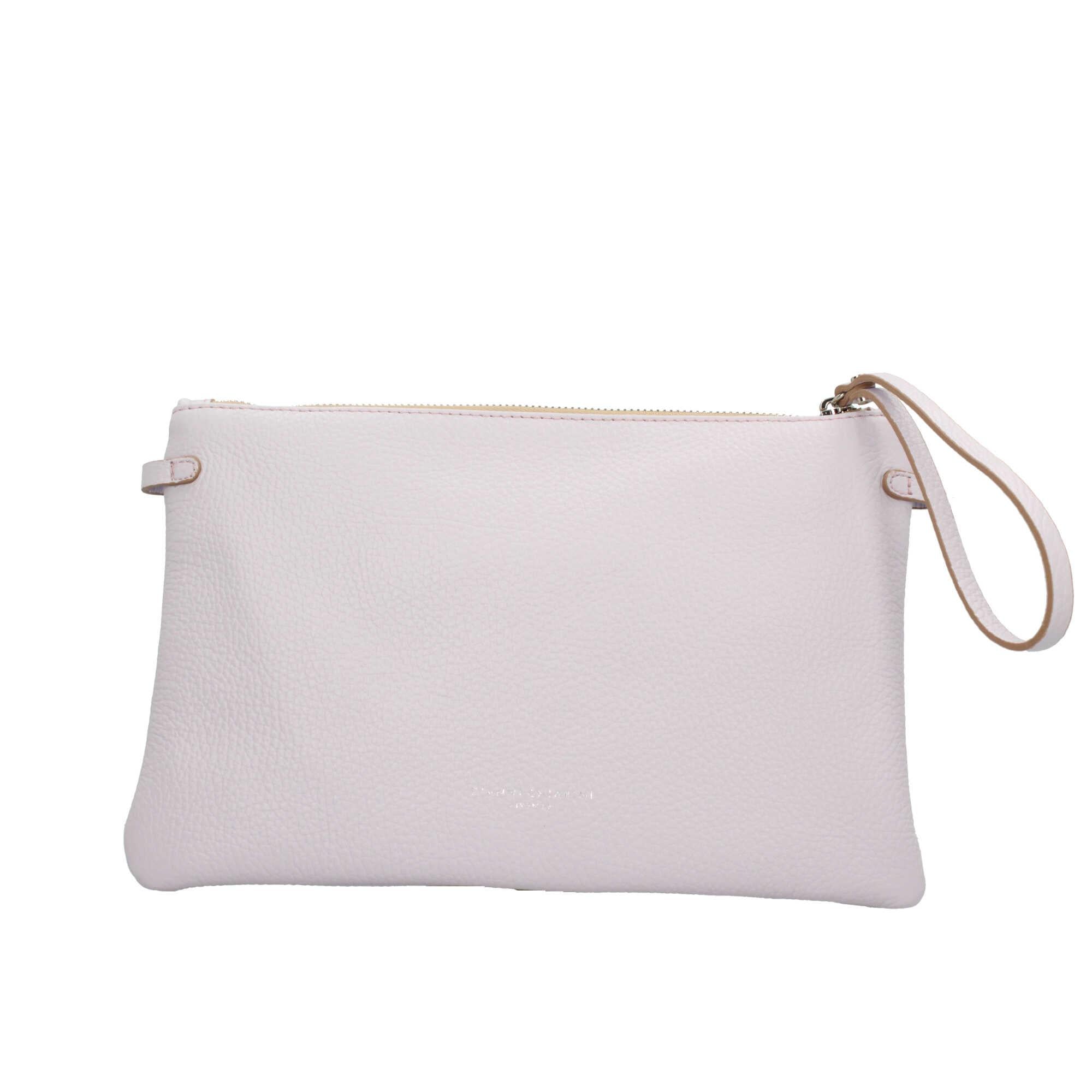 Pochette in pelle con chiusura zip con polsino Gianni Chiarini