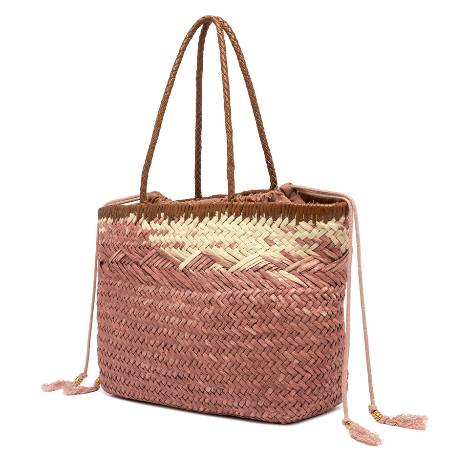 Borsa Basket Gianni Chiarini Paloma in paglia intrecciata