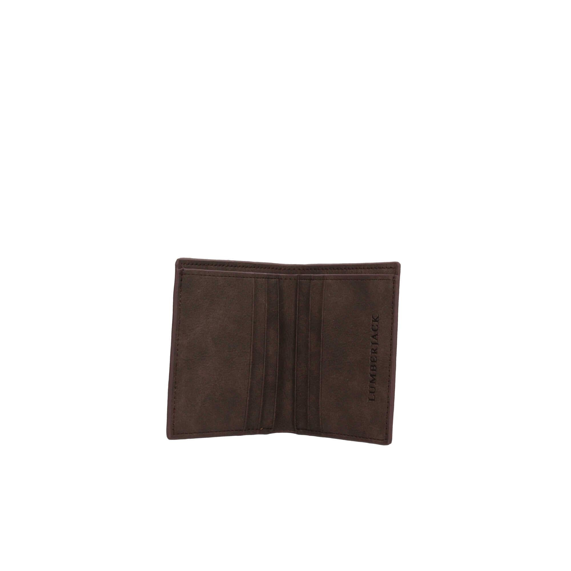Portacarte in vera pelle Lumberjack Batch