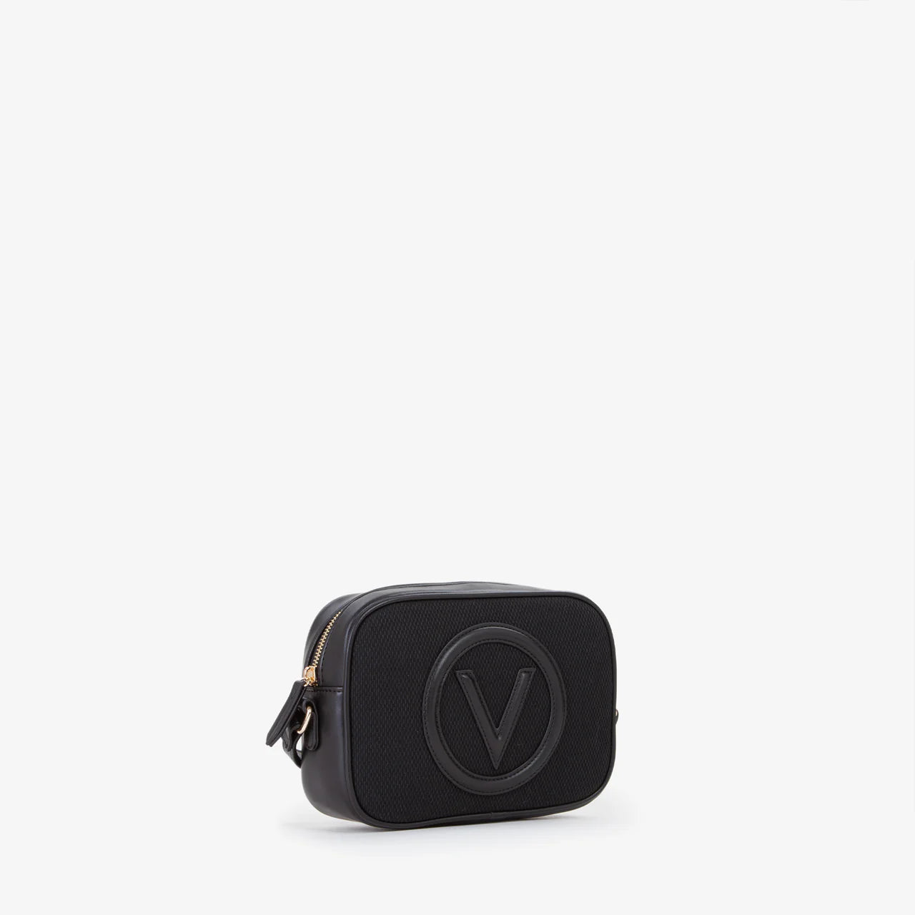 Borsa a spalla Valentino Covent con maxi logo frontale in rilievo