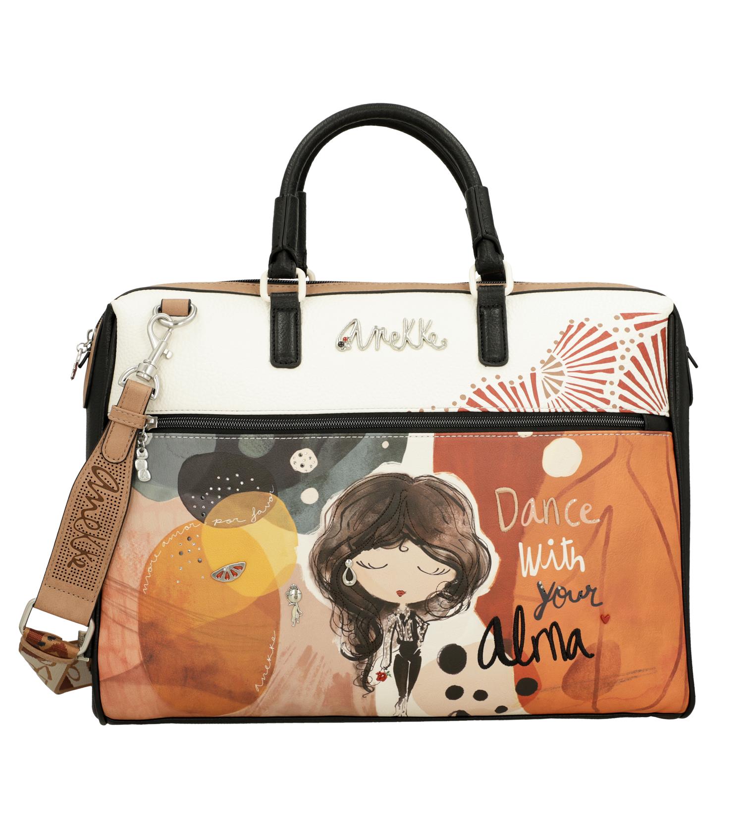 Borsa porta PC Anekke elegante e funzionale con design distintivo Arancione TU | Giò Fashion