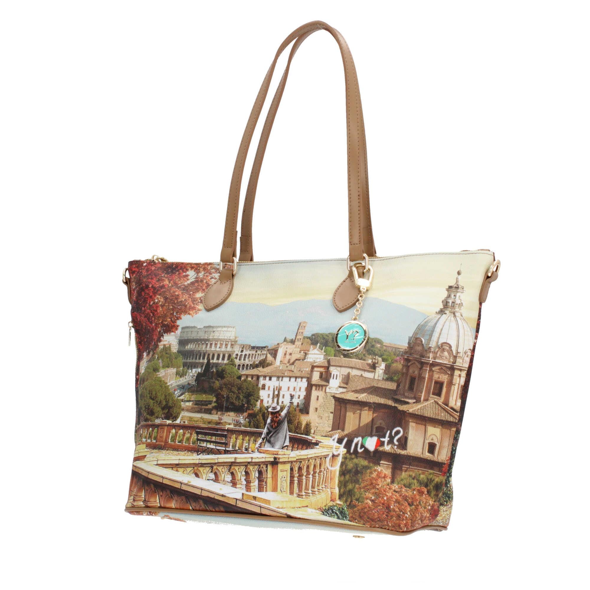 Borsa Shopper Y Not Capiente e Versatile