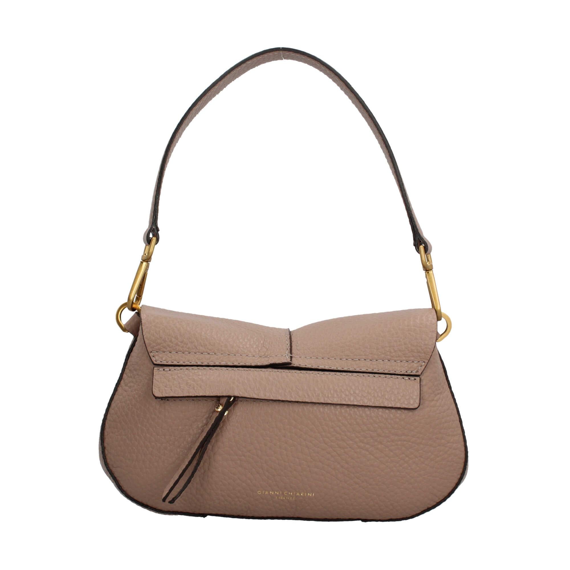 Gianni Chiarini Helena Round Borsa a Tracolla Glamour in Pelle Grana M