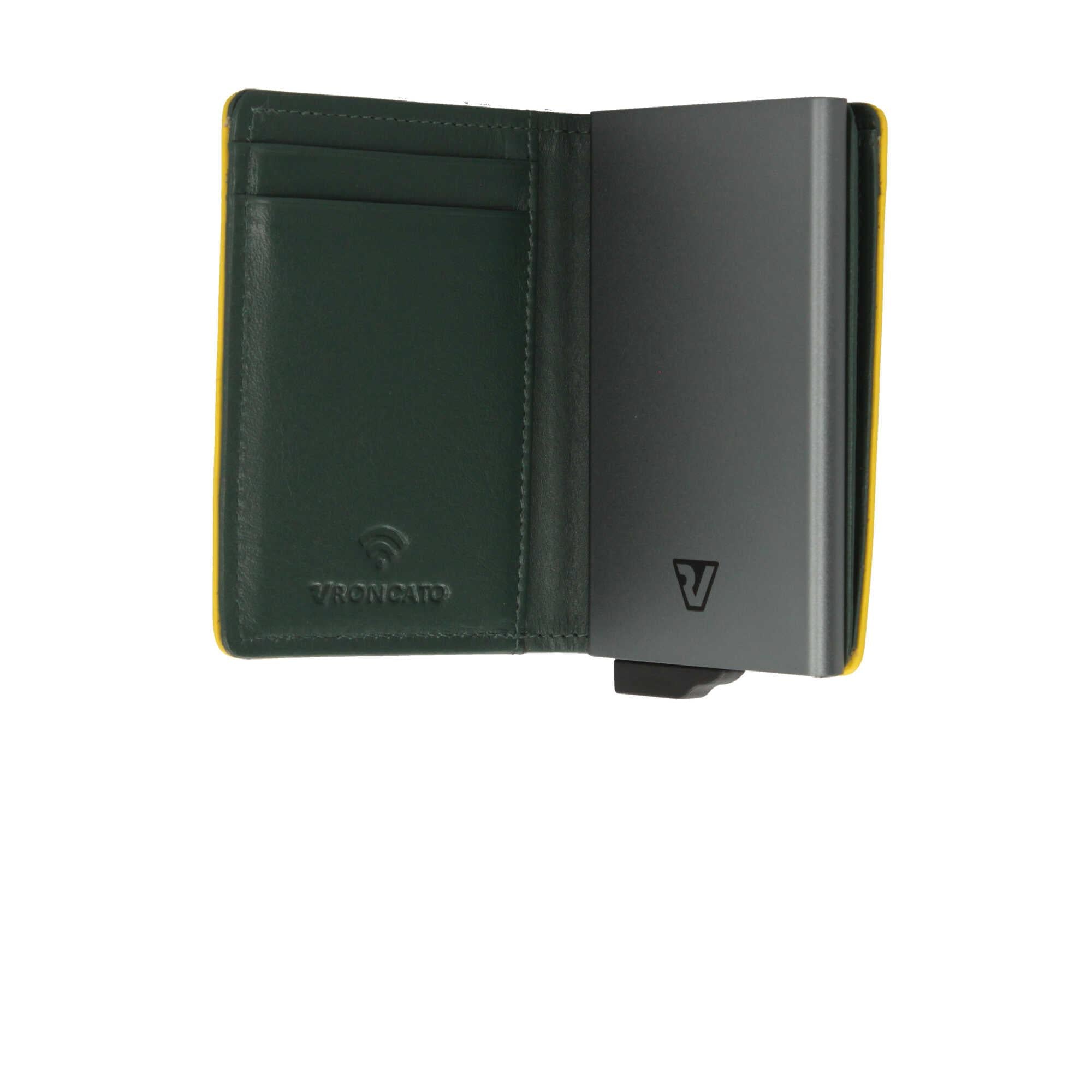 Portacarte di credito in pelle con RFID