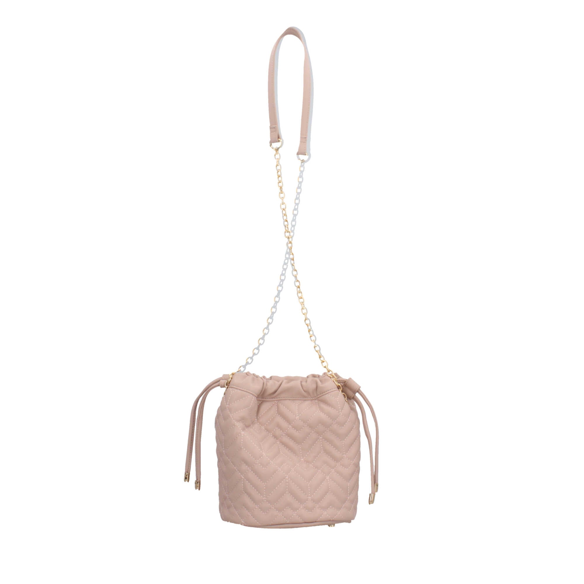 Borsa a secchiello BY BYBLOS con catena e design trapuntato