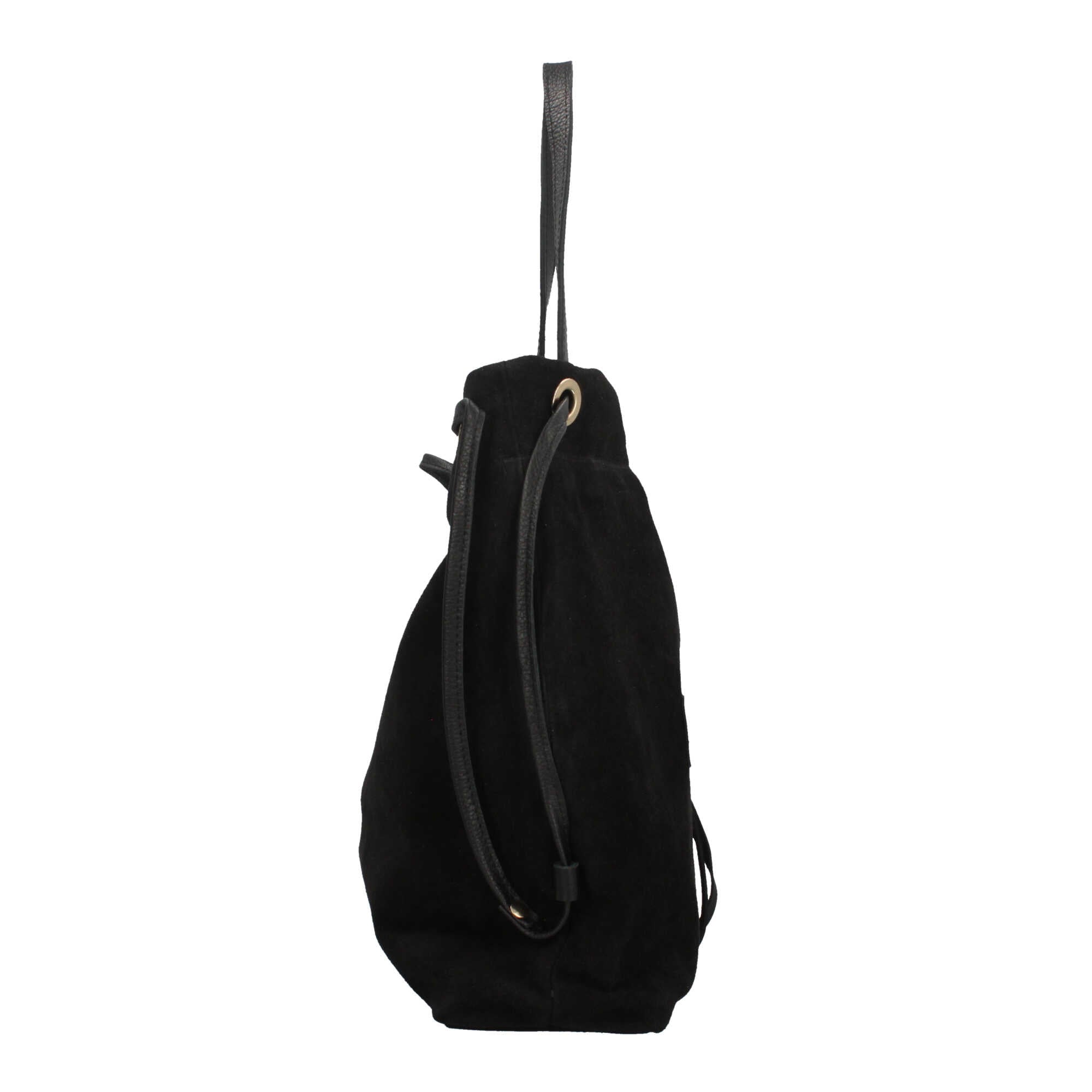 Borsa shopping in vellluto Made in italy