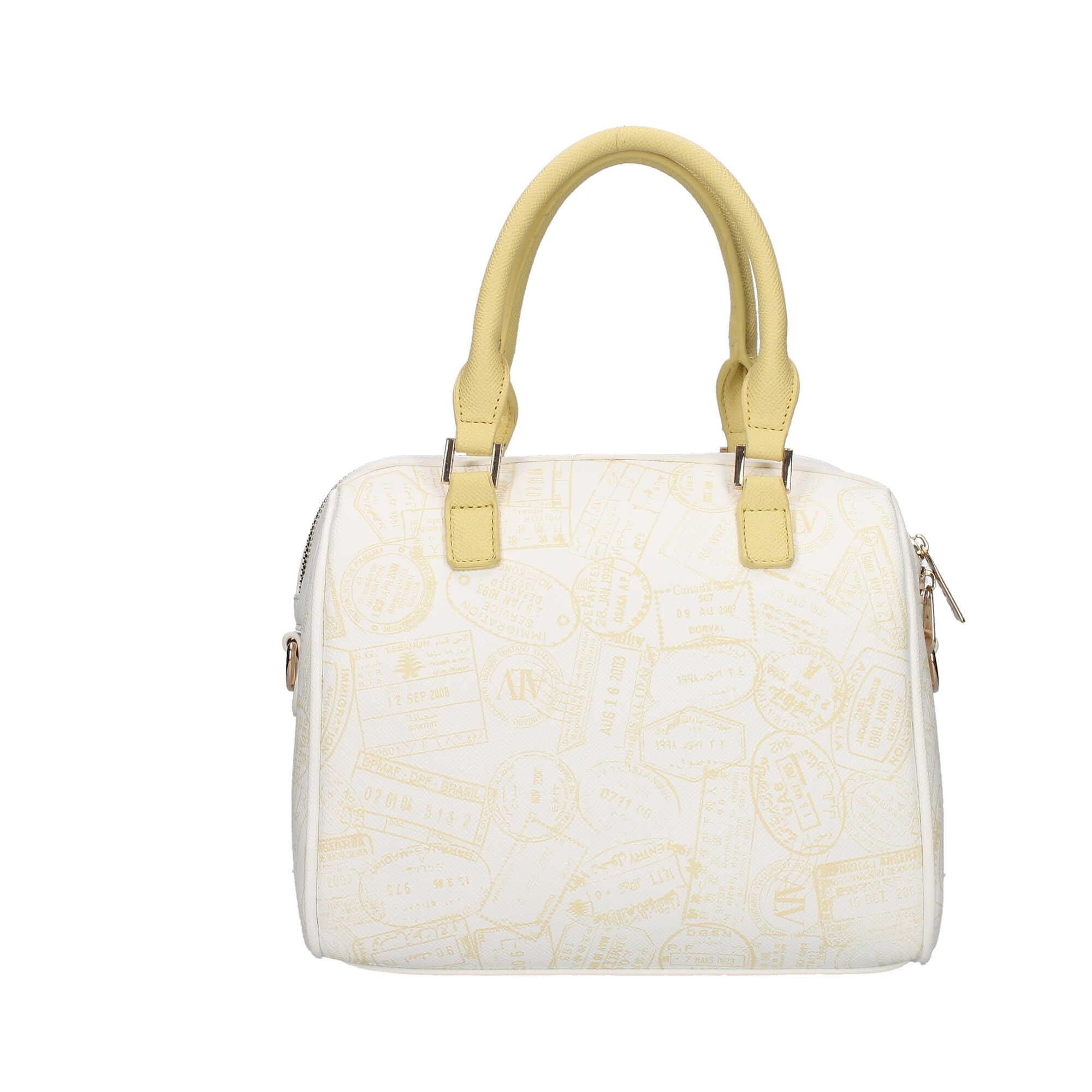Borsa a mano in pelle con catena