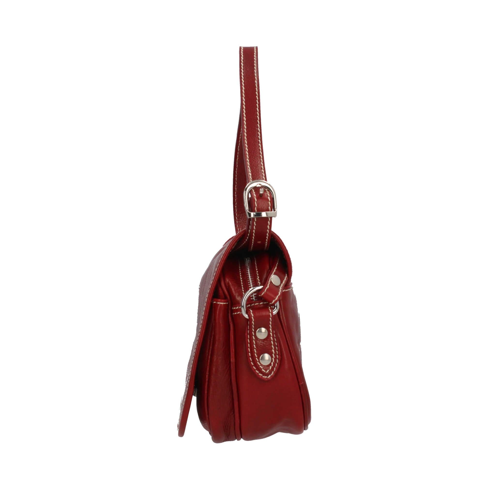 Borsa Postina in vera pelle Made In Italy