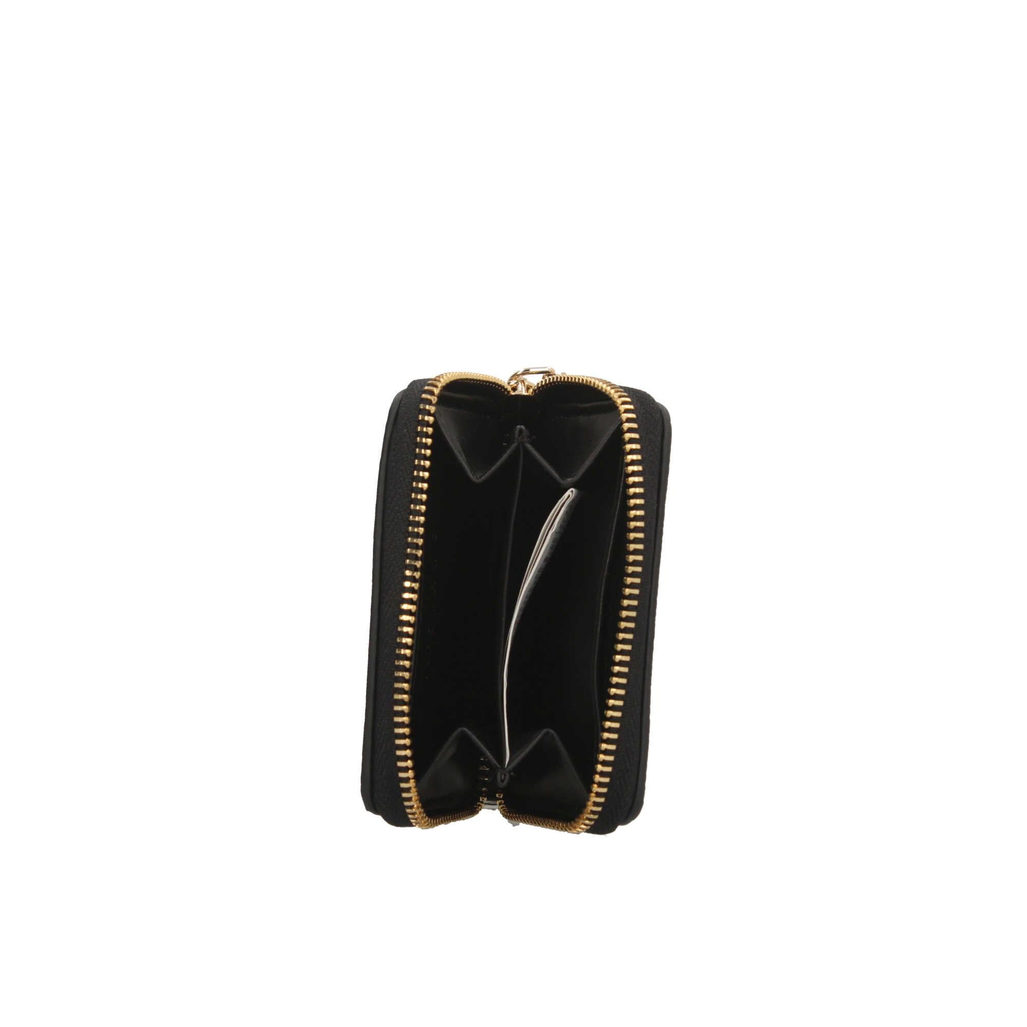 Portafoglio compatto Valentino con zip