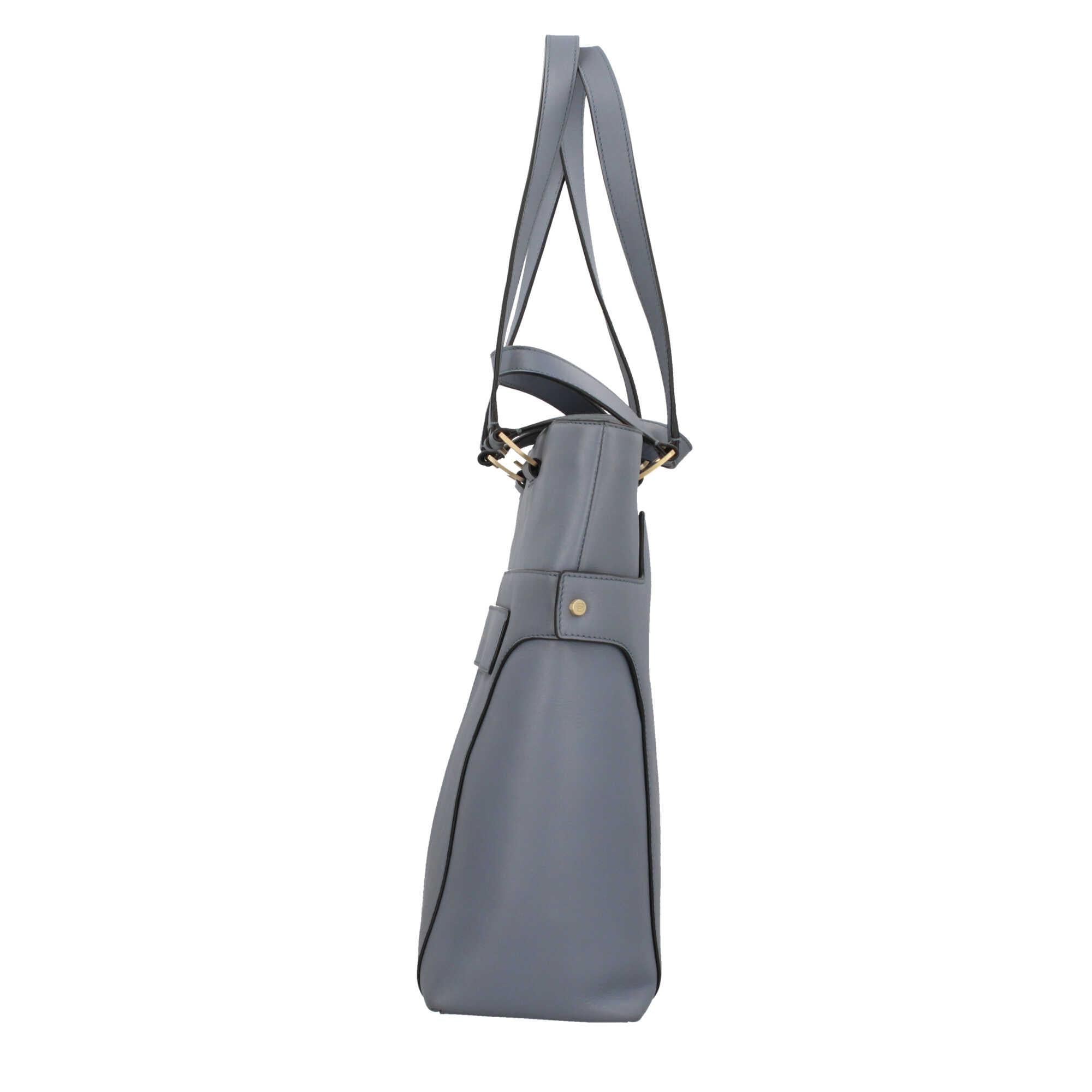 Borsa shopping in pelle Piquadro