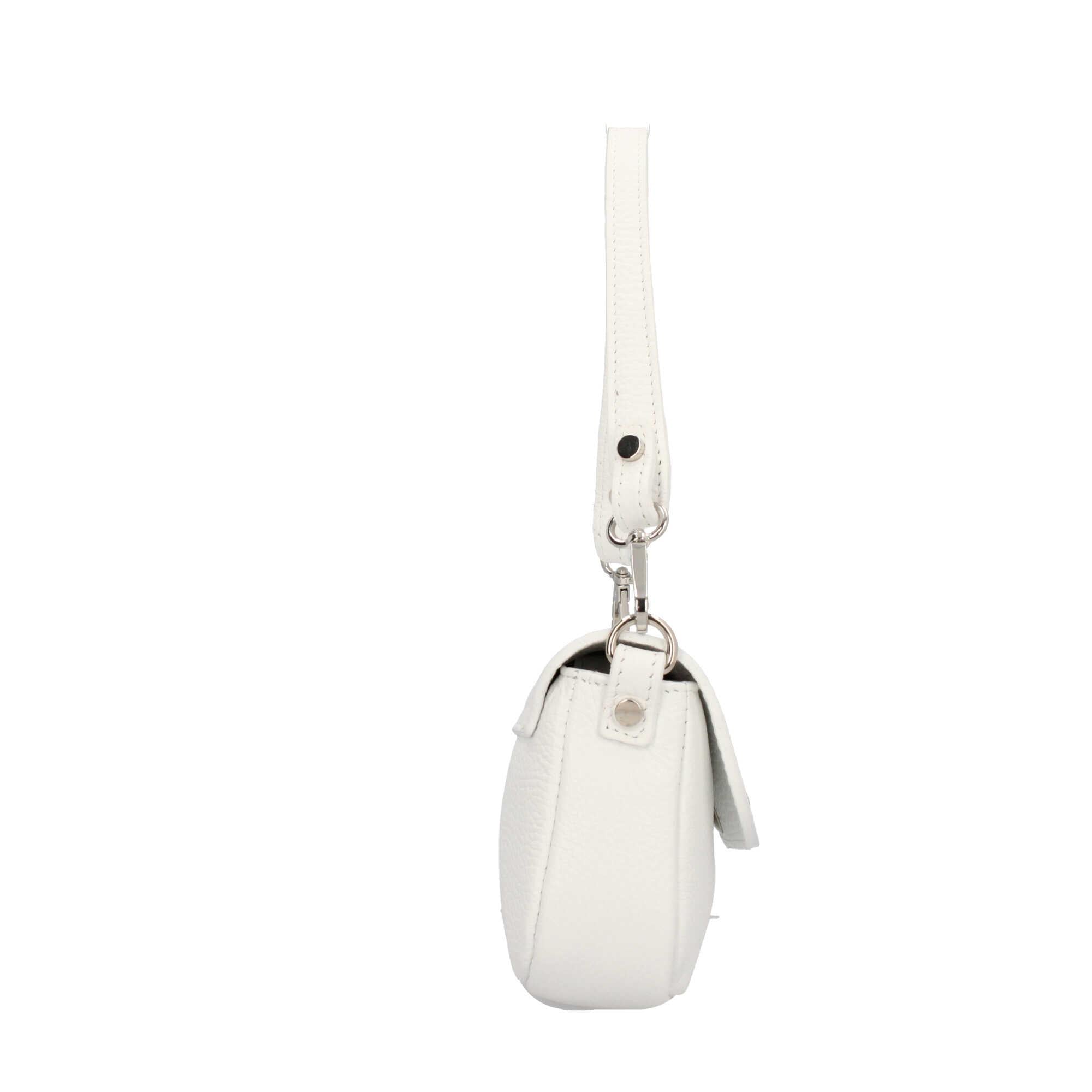 Borsa a spalla in vera pelle Made in Italy