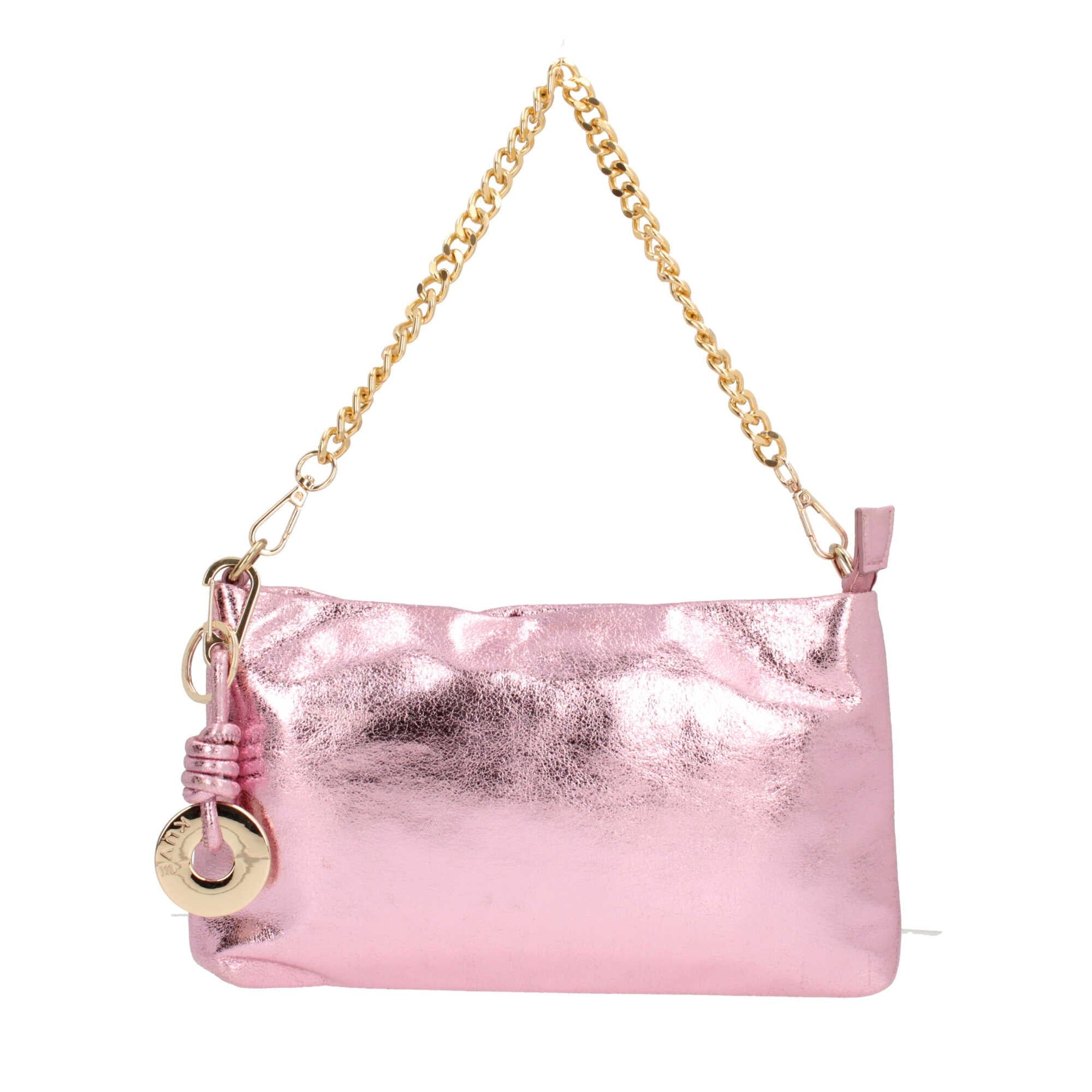 Borsa a spalla metallizzata Kuve