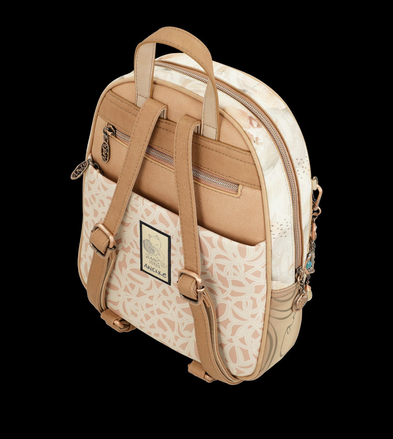 Zaino Anekke compatto ed elegante con tasca frontale