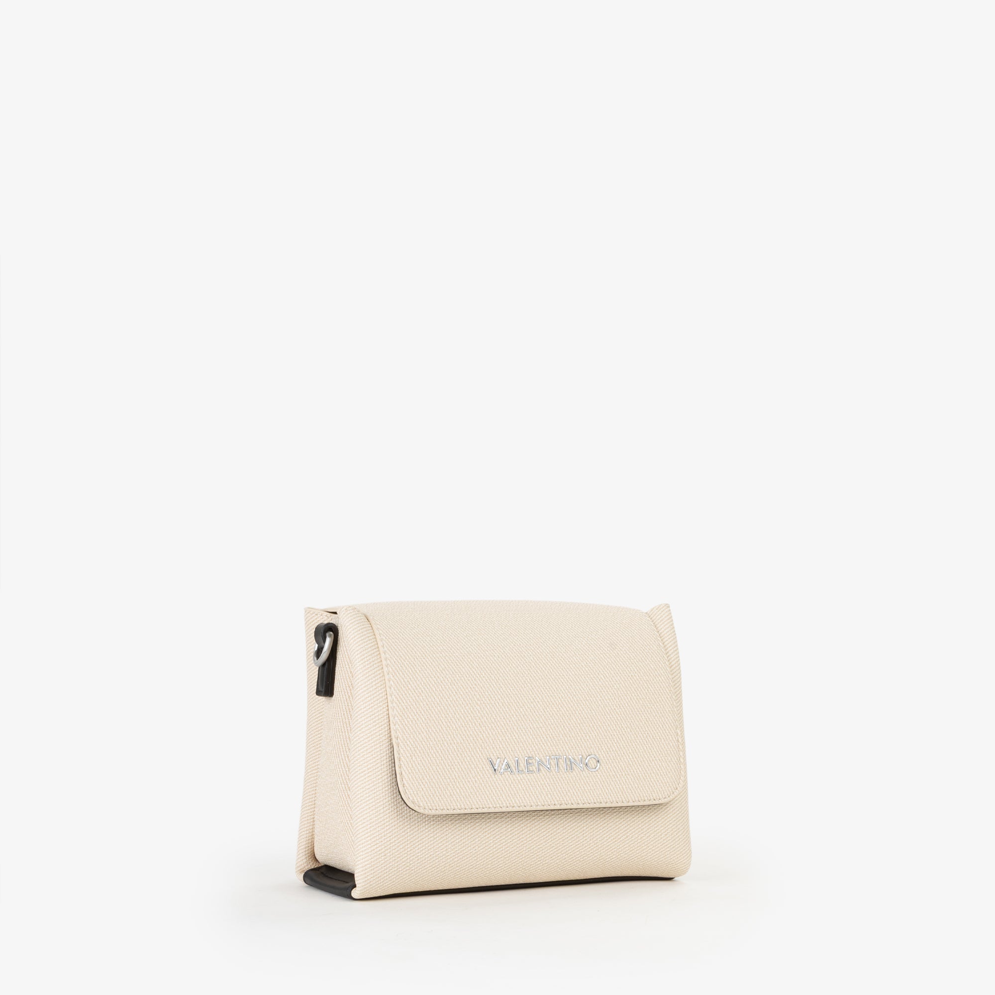 Borsa a tracolla Mario Valentino con patta frontale e design compatto essenziale Nero TU | Giò Fashion