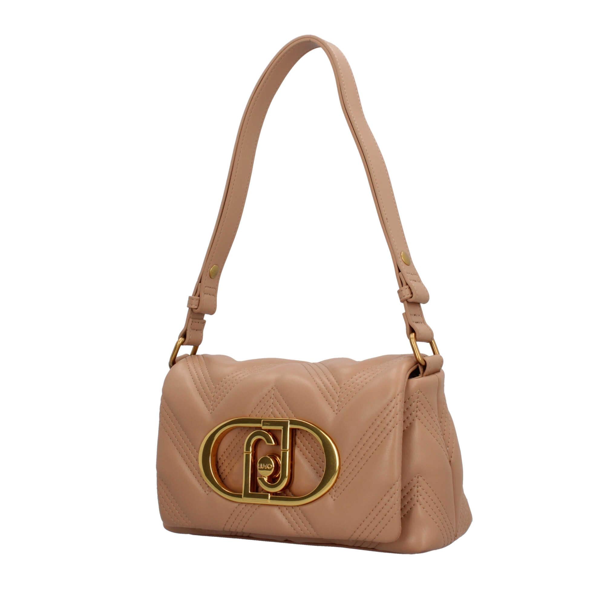Borsa a spalla con maxi logo Liu Jo