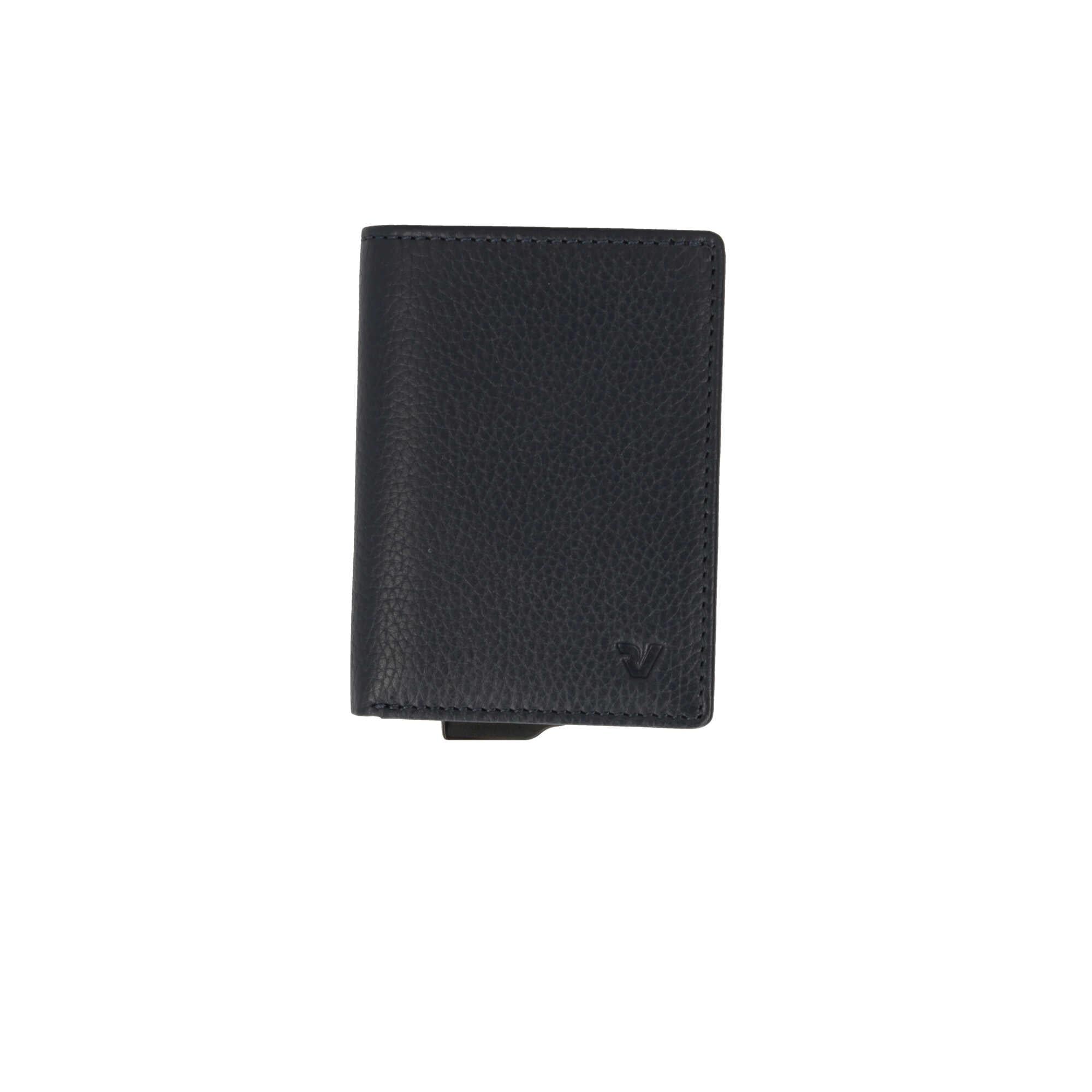 Portacarte di credito in pelle con RFID