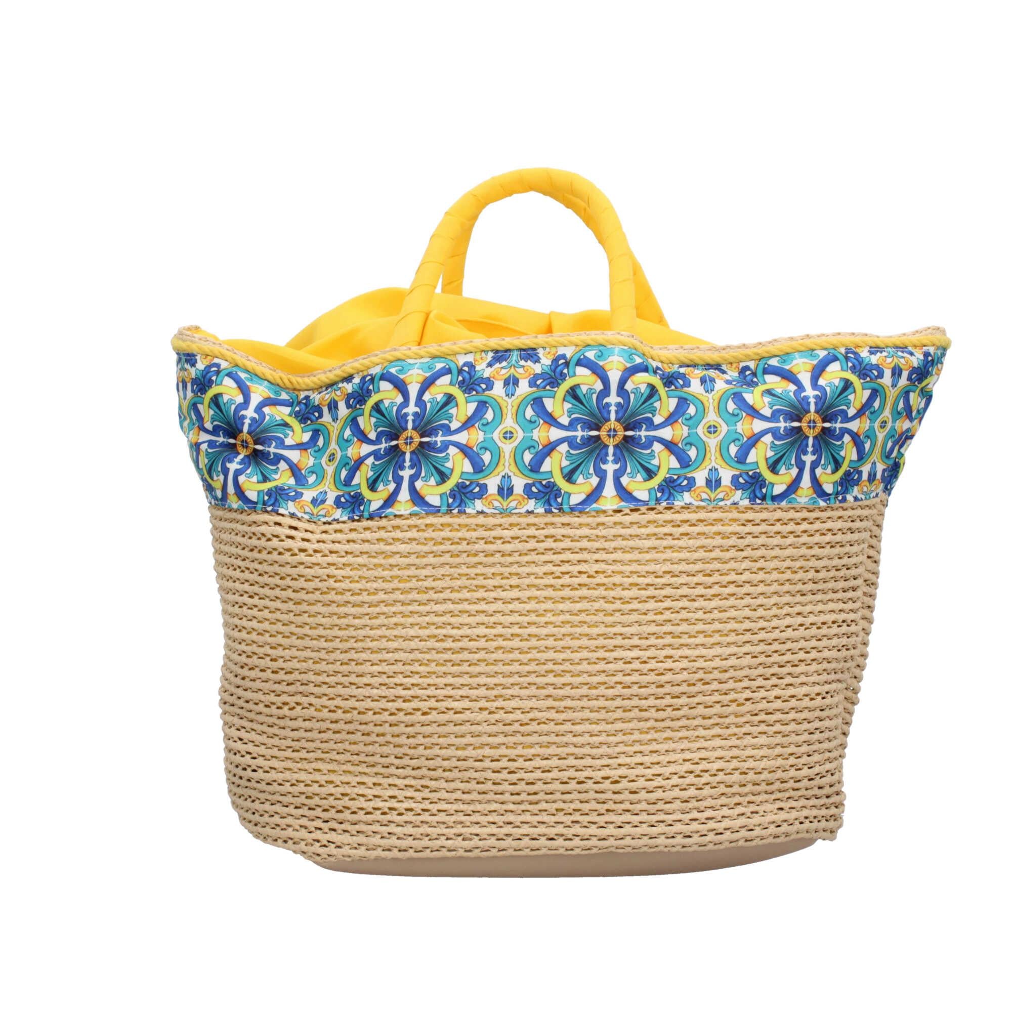 Shopping in paglia Kuve Geraldine