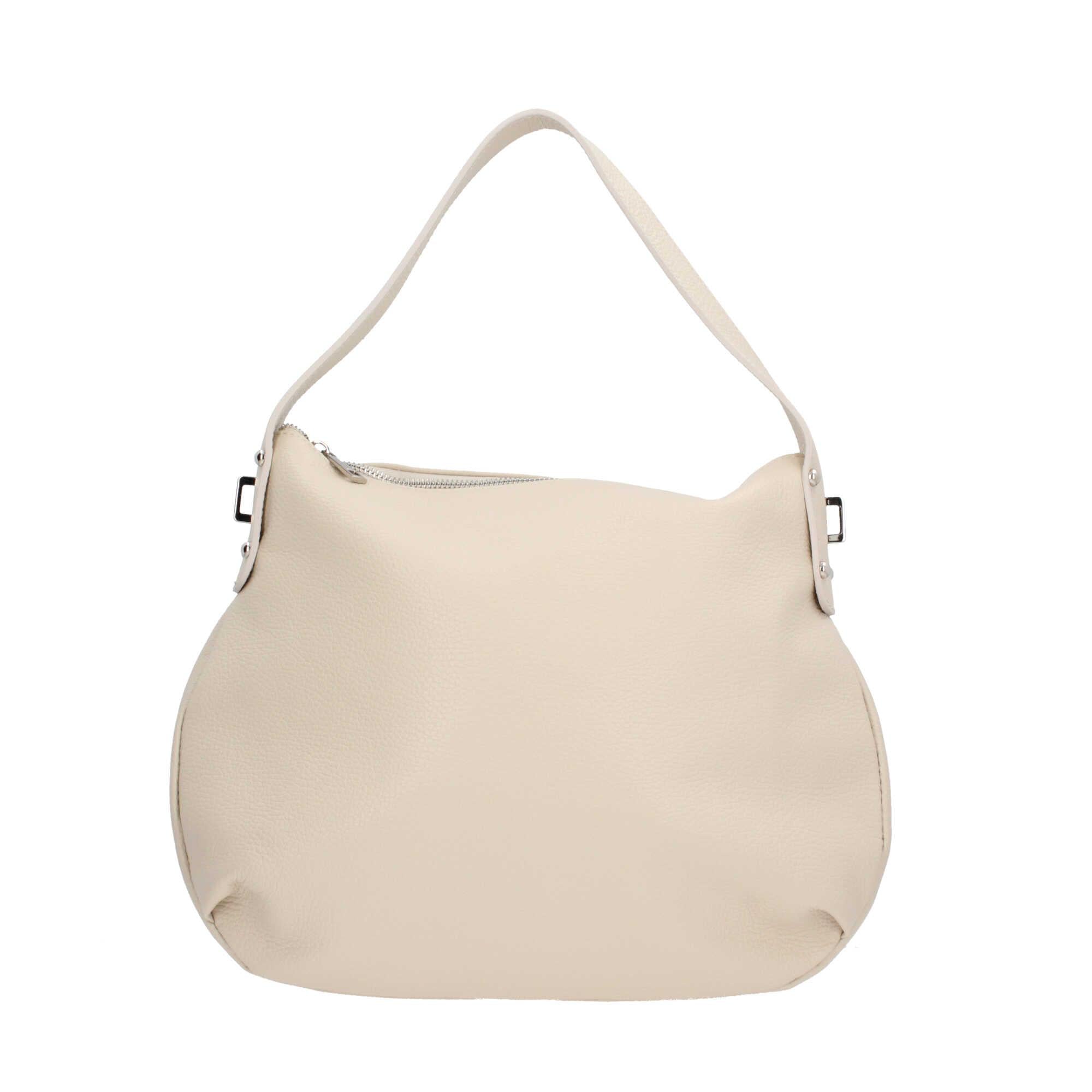 Borsa Shopping in vera pelle Made In Italy