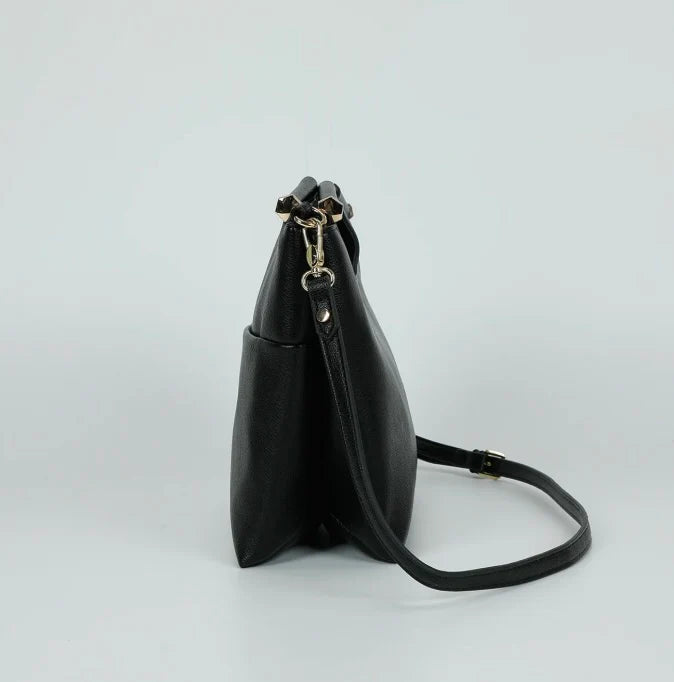Borsa MIMI MUA elegante con manico in metallo