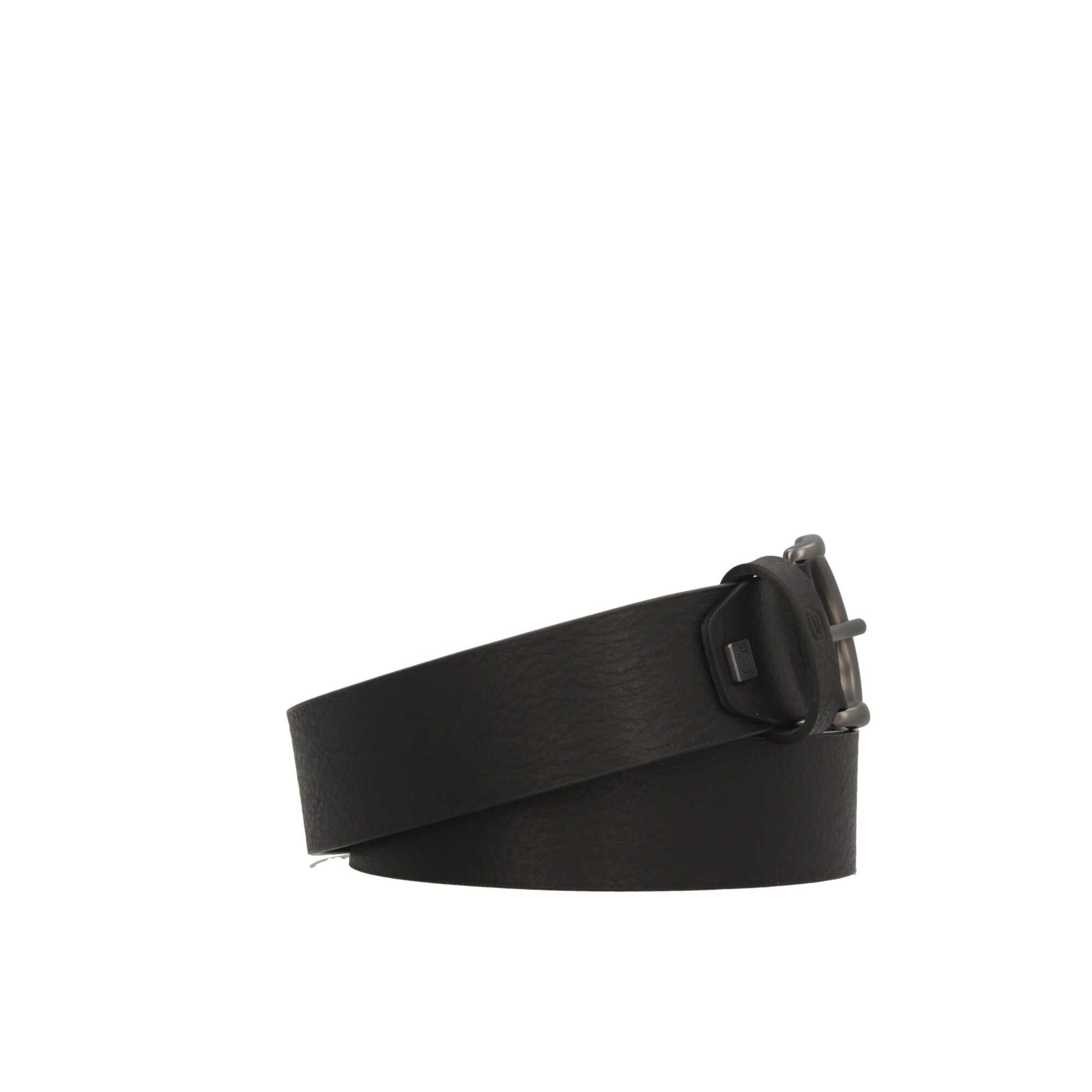 Cintura Piquadro 35mm om vera pelle con ardiglione