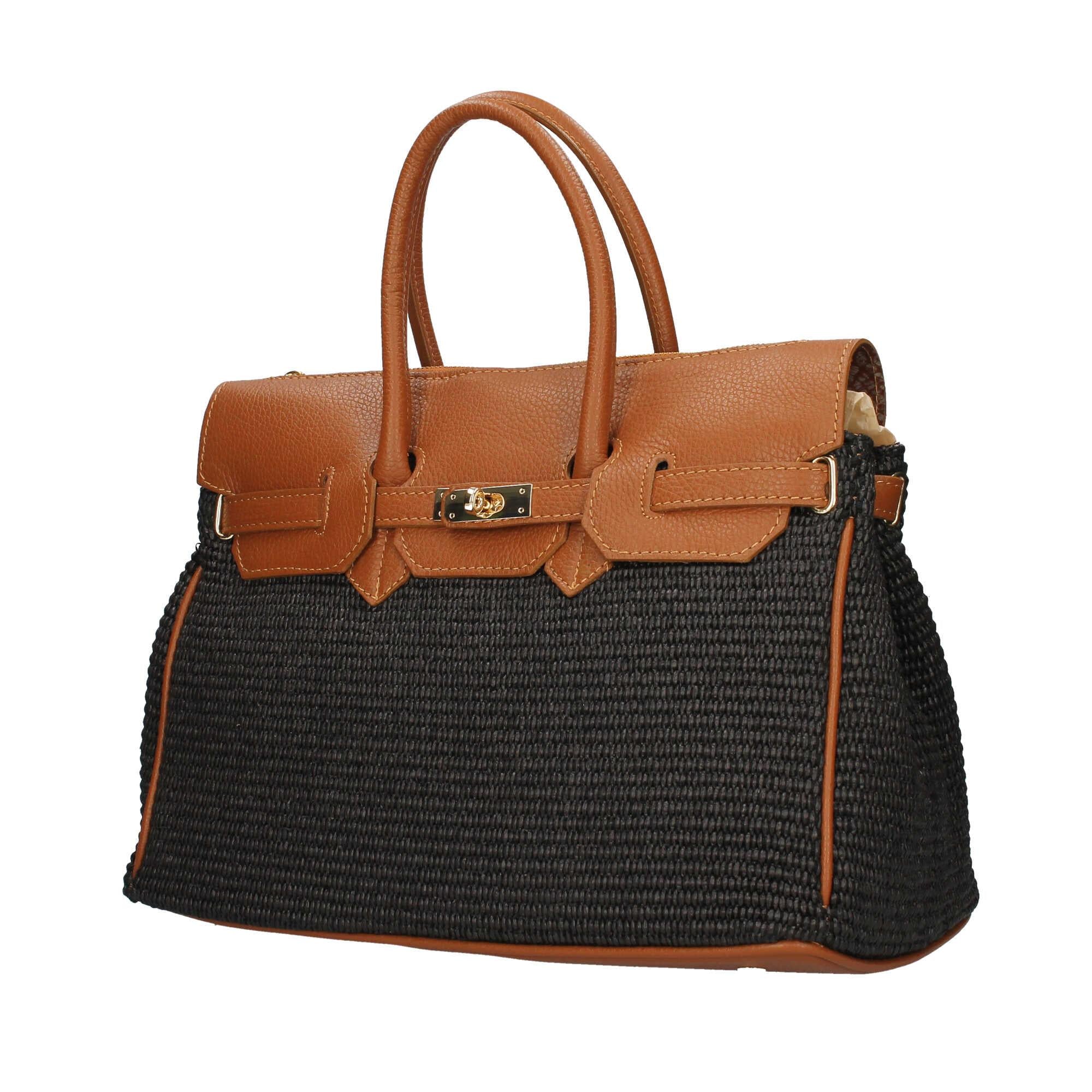 Borsa a mano in pelle