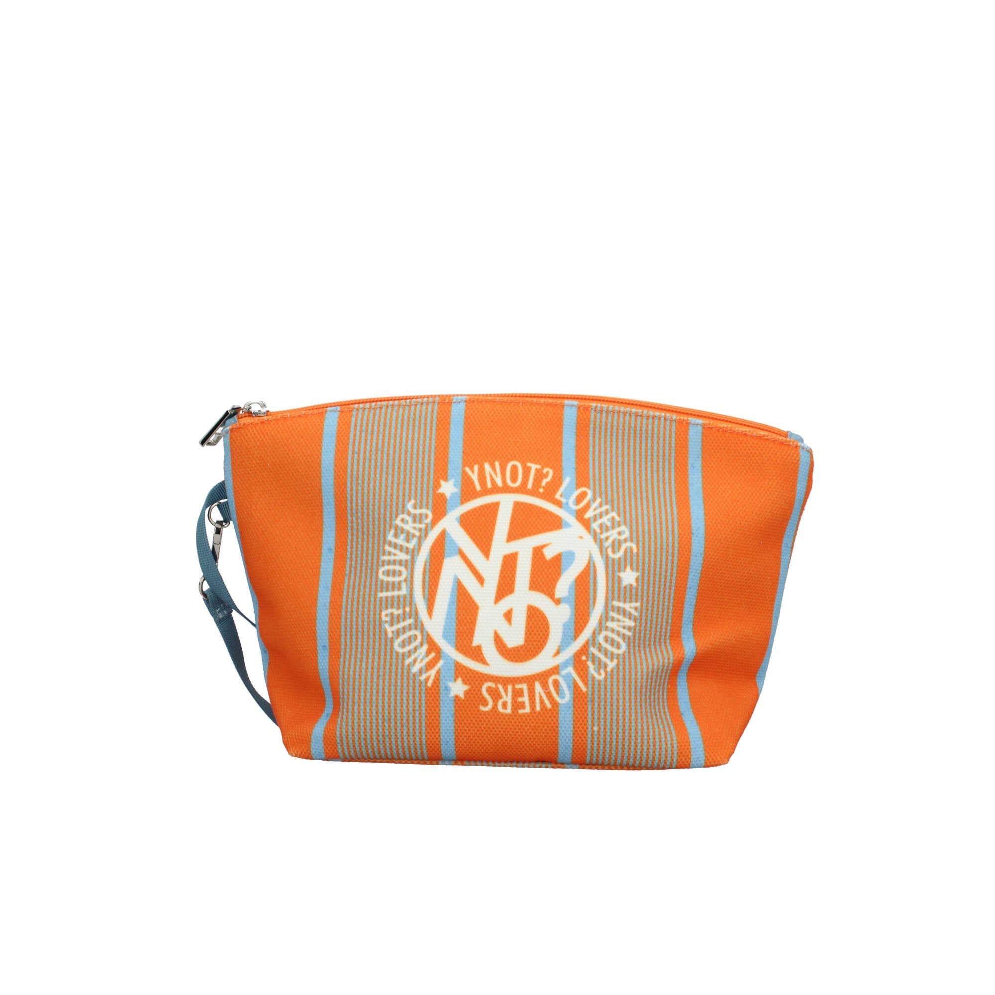 Y Not Pochette a Strisce con Dettaglio Logo